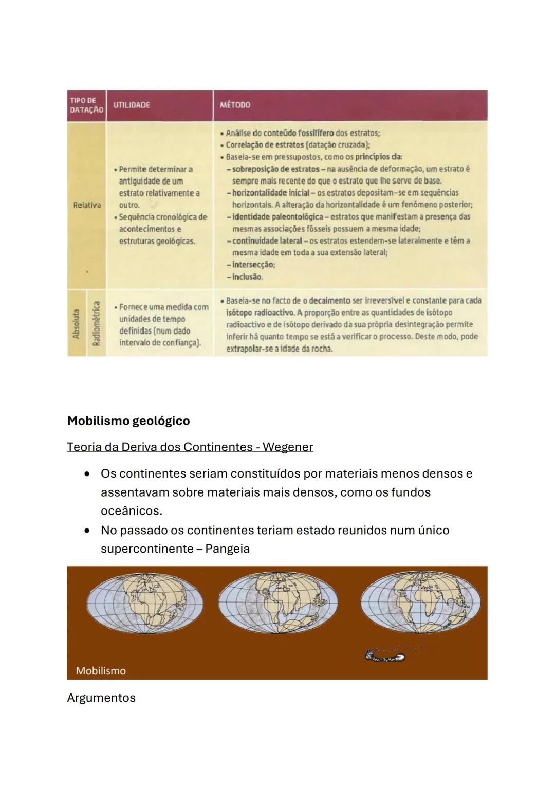 Biologia e Geologia
Geologia (10°ano)
Princípios do raciocínio geológico
Interpretação da Evolução passada na Terra
Catastrofismo
Cuvier