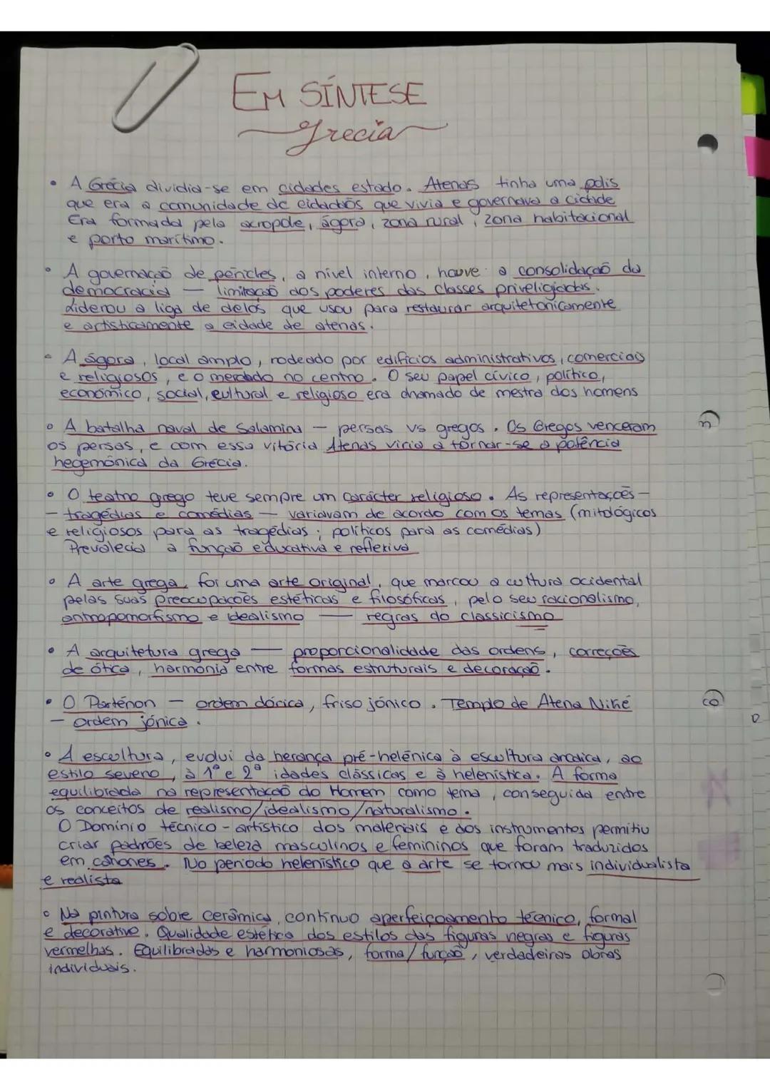 Exame HCA 2024
SÉCULO Va.c. ATENAS (Tempo)
Uo sul da peninsula Bolcânica — civilização grega ou Helénica
SécV → cidades estado → Atenas
*cid