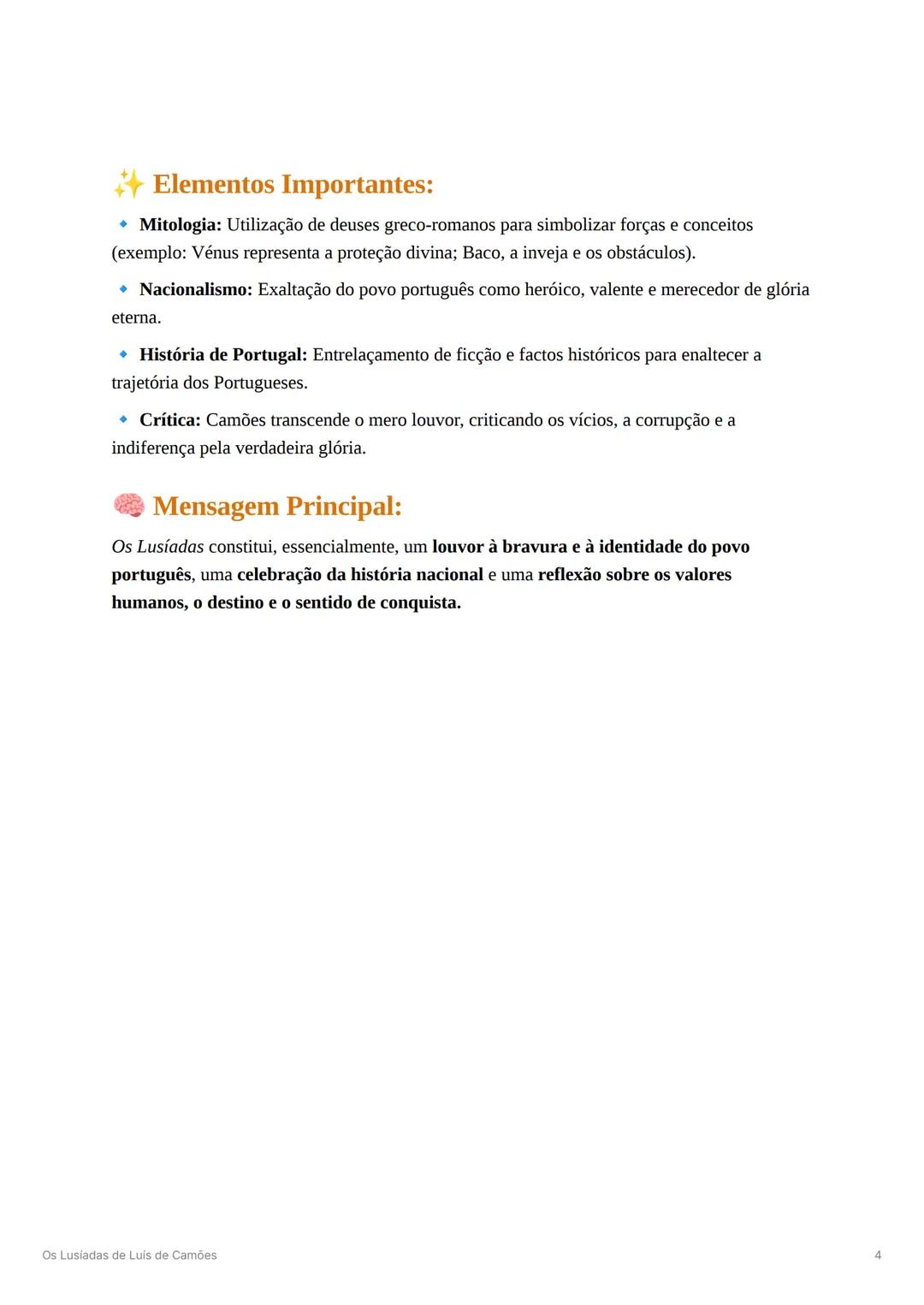 Os Lusíadas de Luís de Camões
Tema Principal:
A epopeia narra a viagem de Vasco da Gama à Índia (1497-1498), celebrando os feitos
heroicos d