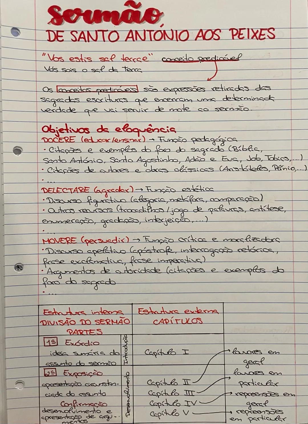 # Sermão
DE SANTO ANTONIO AOS PEIXES
"Vos estis sal terrse" conceito predicável
Vós sois o sal da terra
Os Iconceitos predicáveis são expr