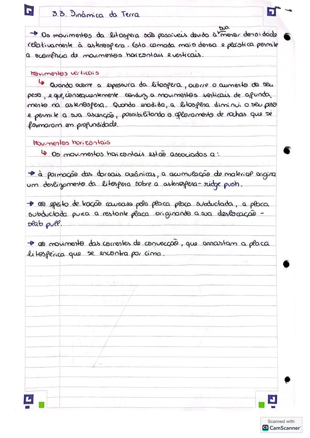 Biologia 10° ano 3º teste 202412025
Sismologia
2.1. Origem des sismes.
Os sismes, eu tremores de terra, são o xesultado de uma libentação