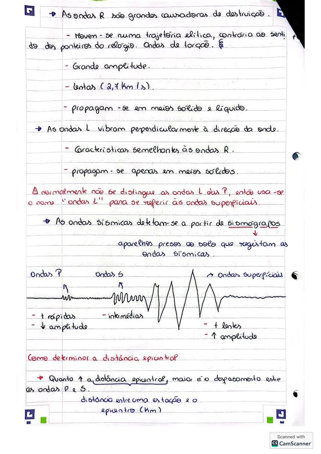 Biologia 10° ano 3º teste 202412025
Sismologia
2.1. Origem des sismes.
Os sismes, eu tremores de terra, são o xesultado de uma libentação