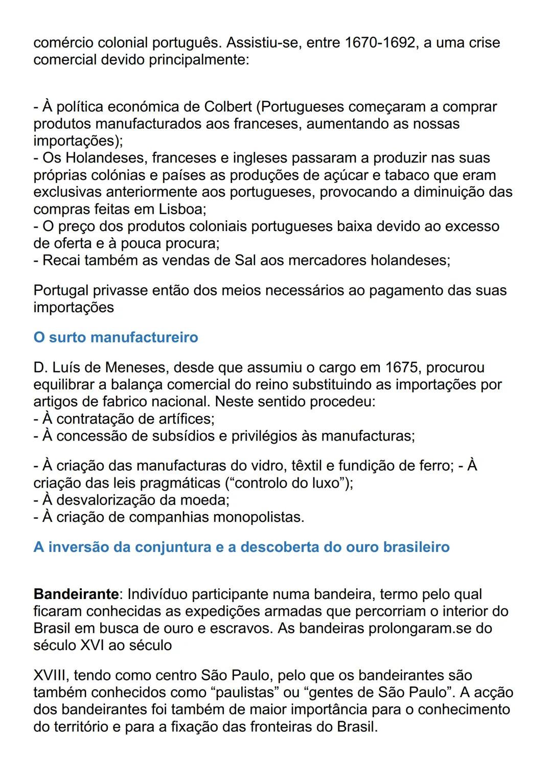 TRIUNFO DOS ESTADOS E DIAMICA
ECONÓMICAS NOS SÉCULOS XVII E XVIII
Reforço das economias nacionais e tentativas de
controlo do comércio
O tem