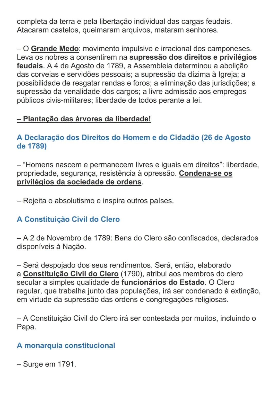 # A REVOLUÇÃO FRANCESA – PARADIGMA
DAS REVOLUÇÕES LIBERAIS E BURGUESAS
## A França nas vésperas da Revolução
### Uma sociedade anacrónica