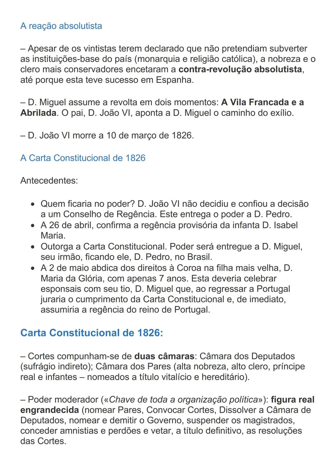 # A IMPLANTAÇÃO DO LIBERALISMO EM
# PORTUGAL
## Antecedentes e conjuntura da Revolução Liberal
## Portuguesa (1808-1820)
- Ao abrir o sécu
