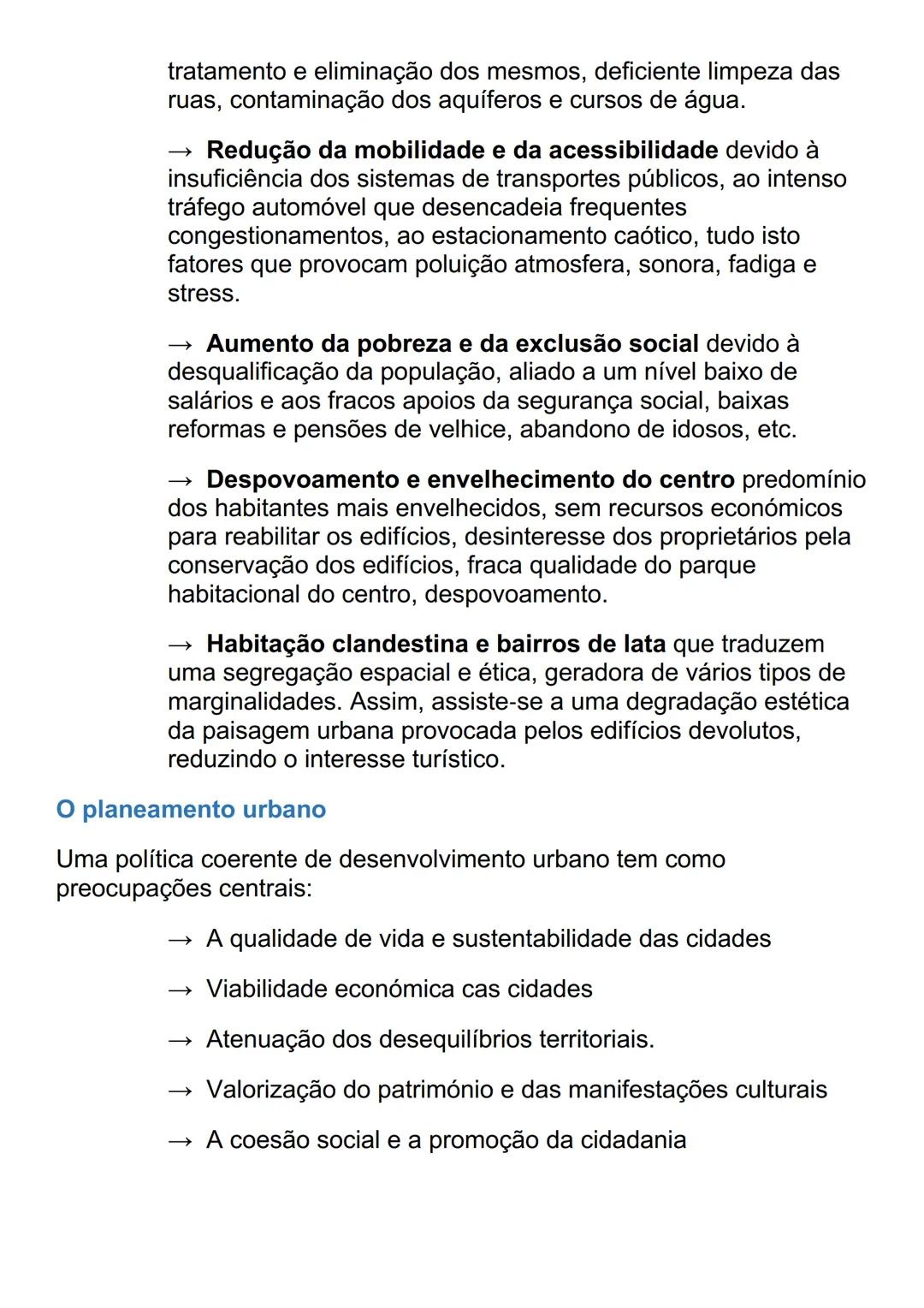 # AS ÁREAS URBANAS: DINÂMICAS
## INTERNAS
Espaço urbano e espaço rural
Espaço urbano: espaço de grande concentração populacional e
constru