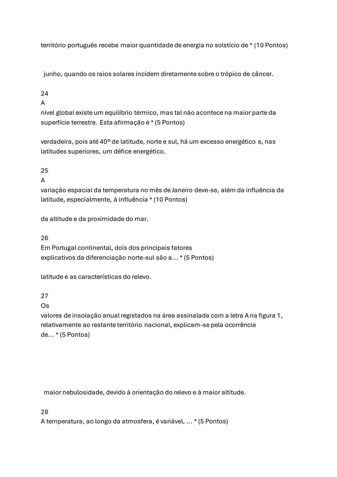Radiação solar - Geografia A
2. A radiação solar
A radiação solar é a energia emitida pelo Sol, essencial para a vida na Terra. Ela
influe