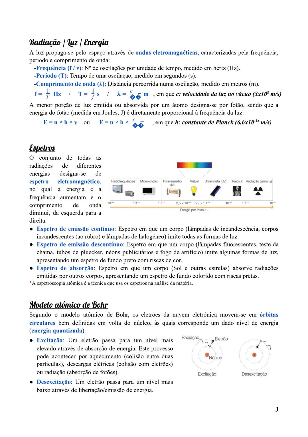 ## Atomo
Química
O átomo é a partícula mais pequena que constitui toda a matéria, sendo que segundo o modelo
atual, o modelo da nuvem eletr