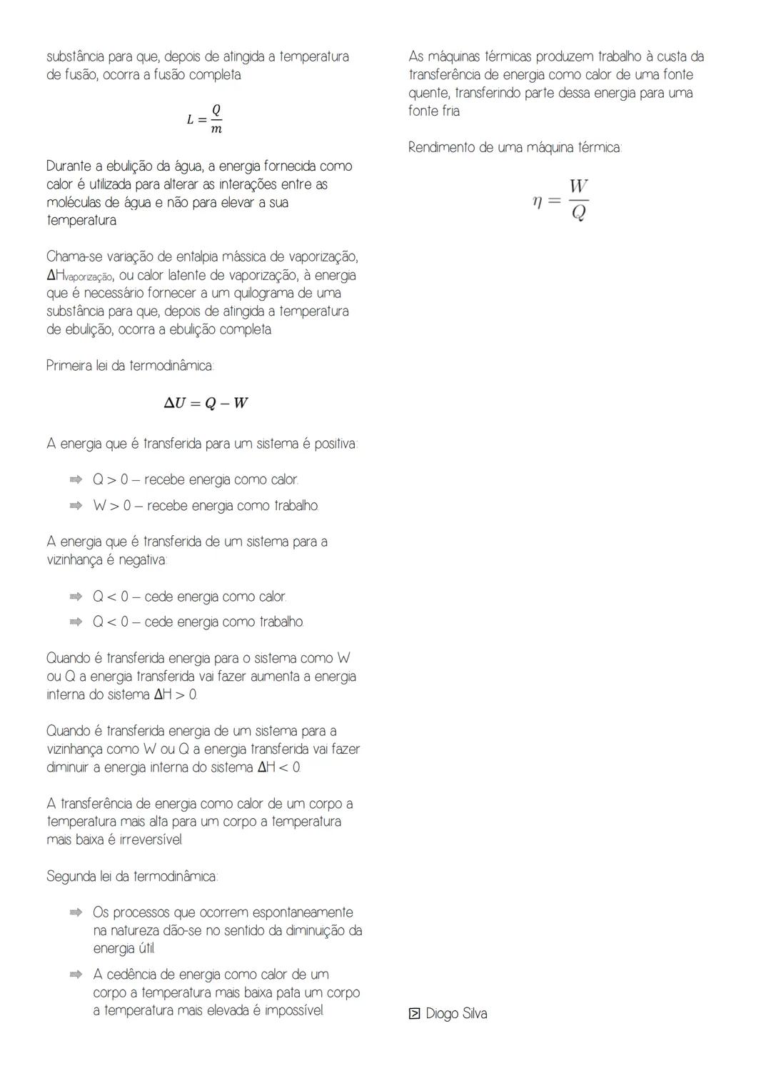 10
fisica
ENERGIA E MOVIMENTOS
A energia manifesta-se através de transferência e de
transformações, isto é, pode ser transferida entre
siste