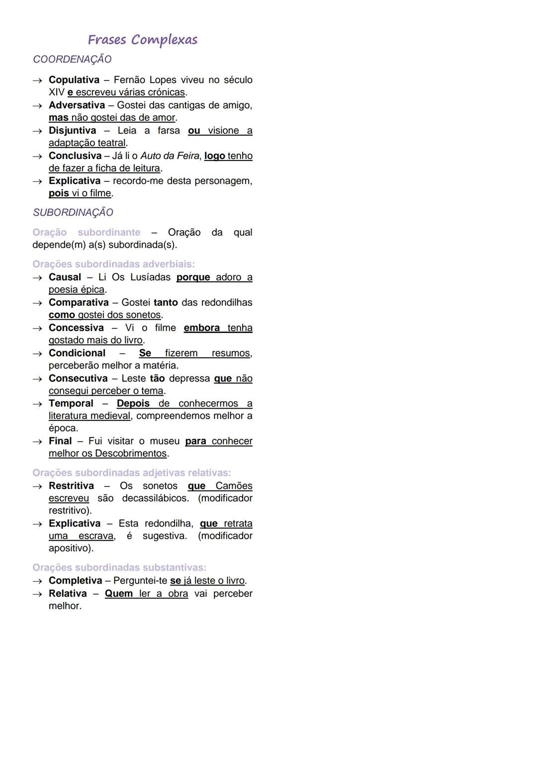 # Português
## Funções Sintáticas
SUJEITO
Expresso: sujeito com realização lexical. Pode
ser:
Simples
ex. Gil Vicente escreveu farsas.
Q