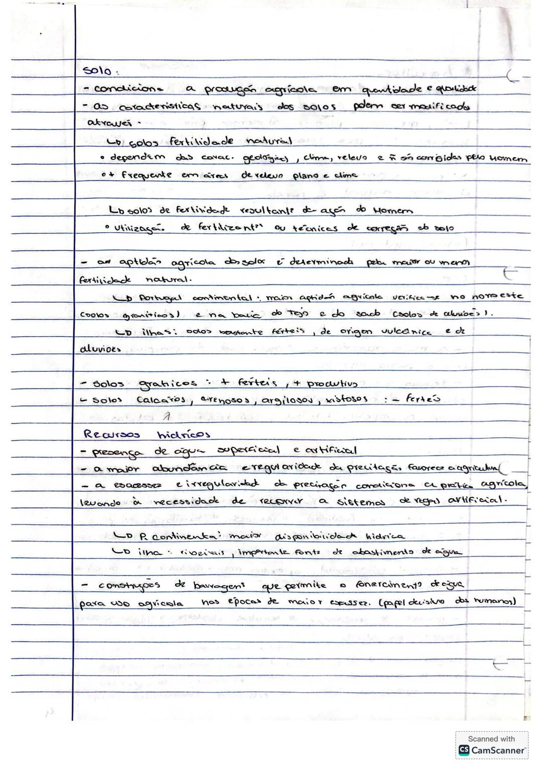 Resumo Geografia
# Recursos Maritimos
- Litoral: zona de contacto entre a terra e o mar
- Corrente maritima: fluxos de águas resultante d