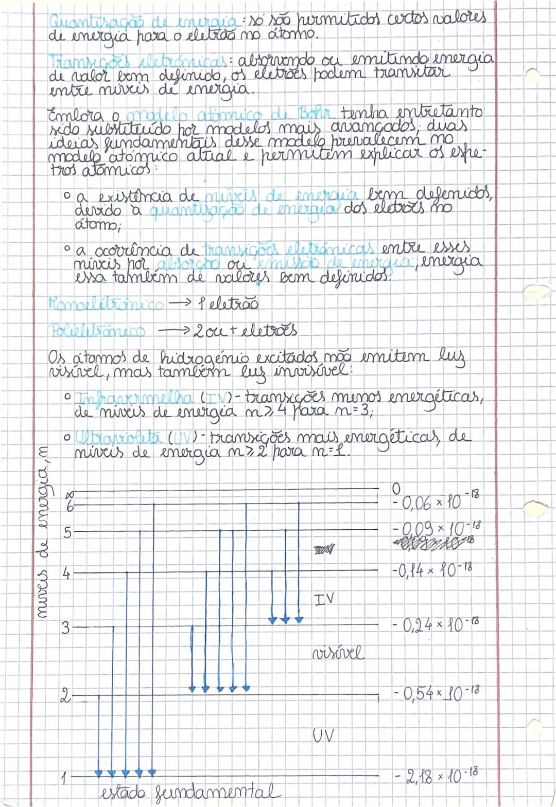# Modelo de Bohr
De acordo como modelo de Bohr, os eletroes movem-se
em torno do núcleo em örertas circulares de raios
bem definidos Quanto