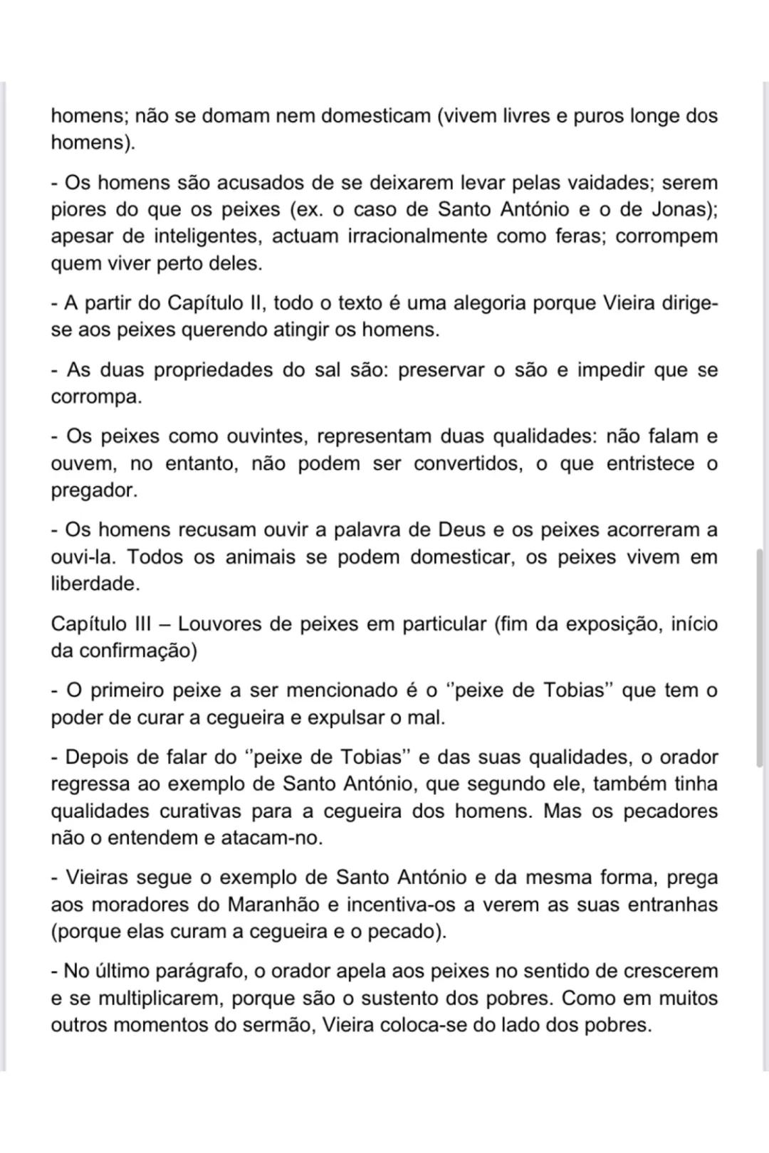 # SERMÃO DE SANTO ANTÓNIO AOS PEIXES
Sermão
- Discurso religiosos que se integra na chama oratória (arte de discursar
em público).
- Exór