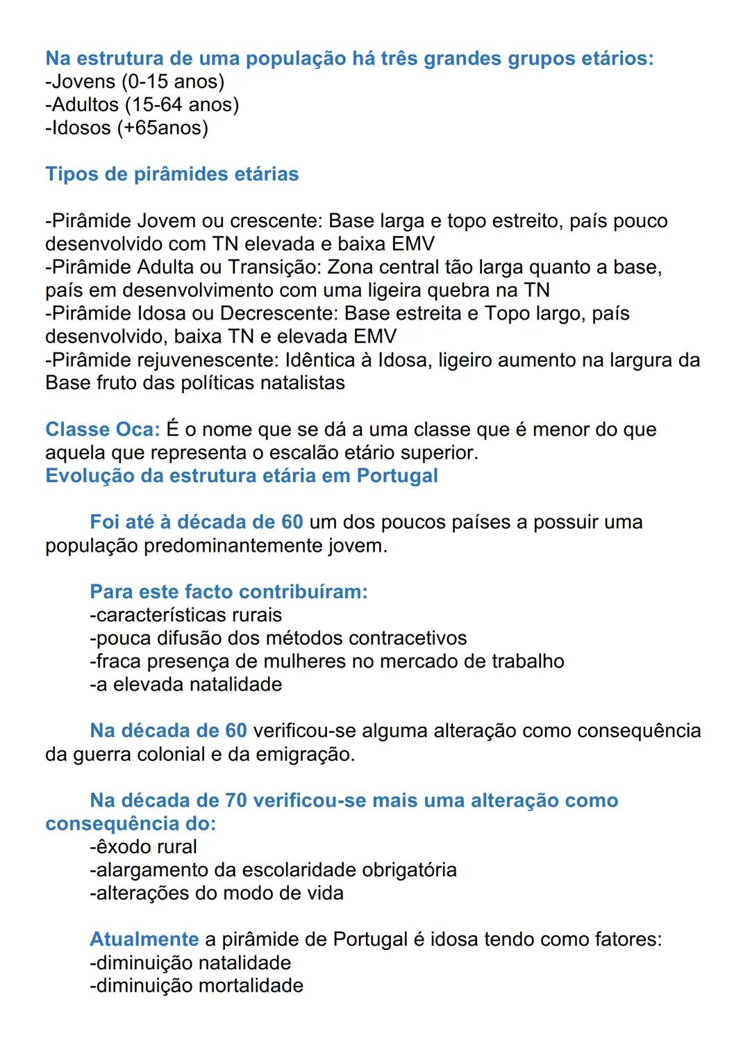 # A POPULAÇÃO: EVOLUÇÃO E
# DIFERENÇAS REGIONAIS
População absoluta de um território - n° total de habitantes de um
lugar
Para a contabili