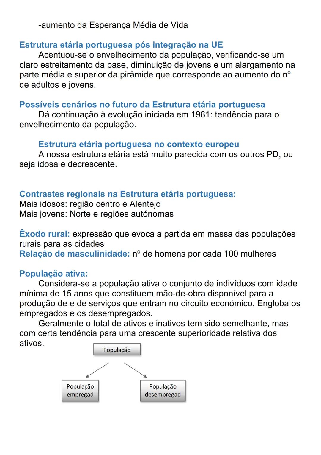 # A POPULAÇÃO: EVOLUÇÃO E
# DIFERENÇAS REGIONAIS
População absoluta de um território - n° total de habitantes de um
lugar
Para a contabili