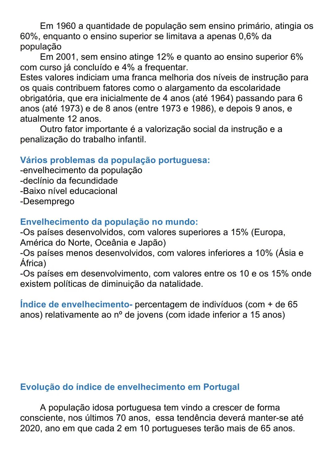 # A POPULAÇÃO: EVOLUÇÃO E
# DIFERENÇAS REGIONAIS
População absoluta de um território - n° total de habitantes de um
lugar
Para a contabili