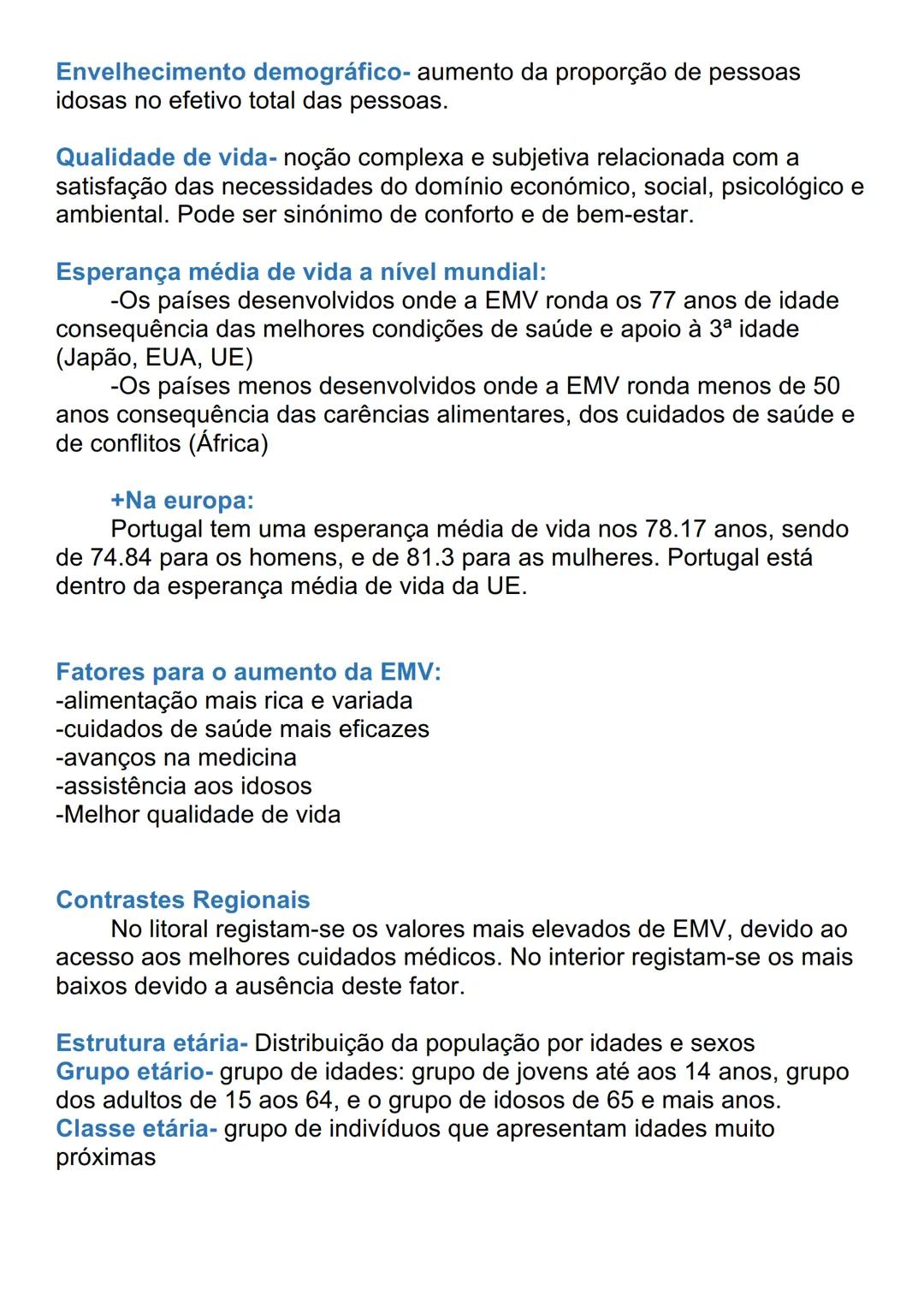 # A POPULAÇÃO: EVOLUÇÃO E
# DIFERENÇAS REGIONAIS
População absoluta de um território - n° total de habitantes de um
lugar
Para a contabili