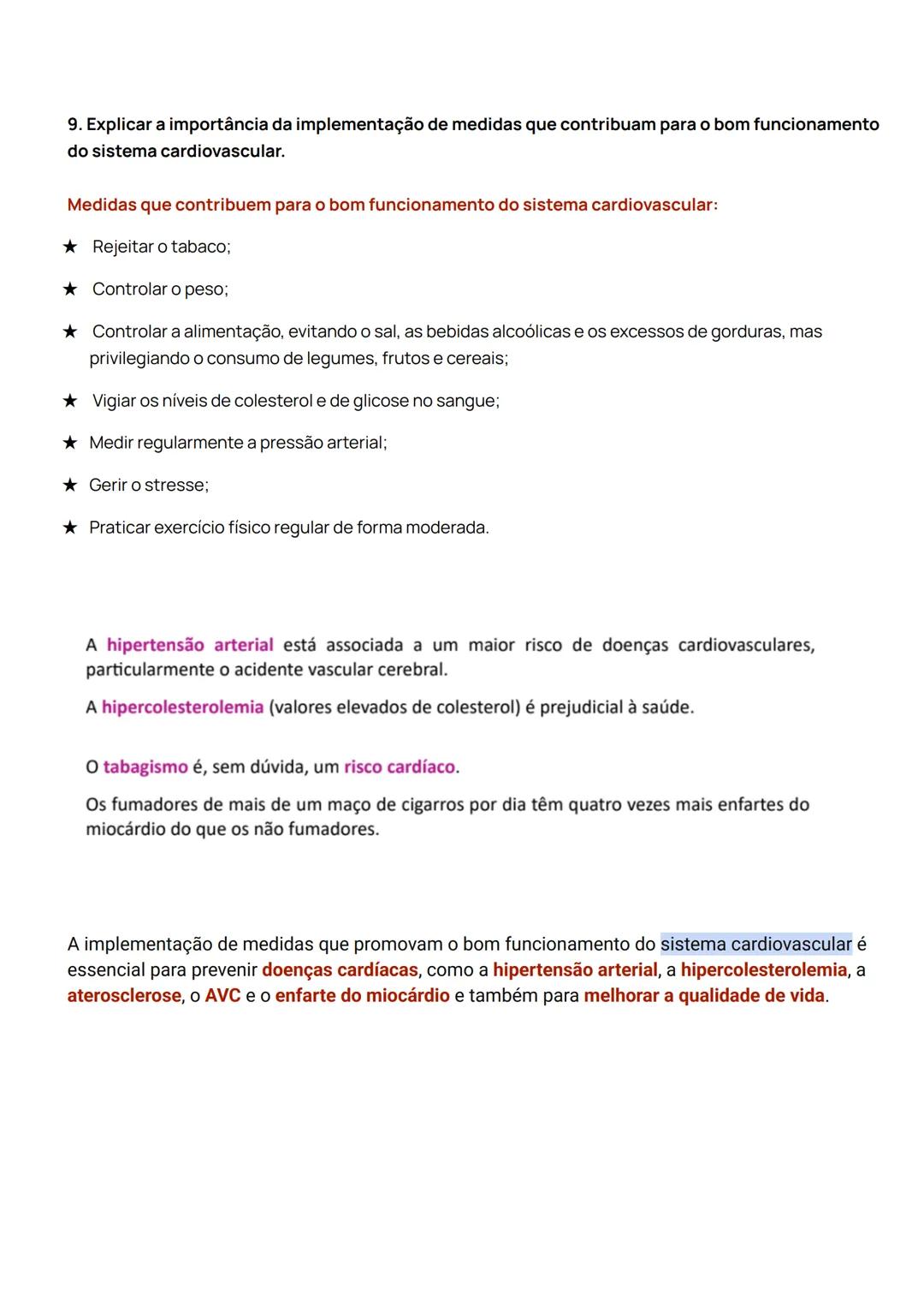 Sistema Cardiovascular
1. Identificar a constituição do sistema cardiovascular;
O sistema cardiovascular é composto pelo sangue, pelo coraç