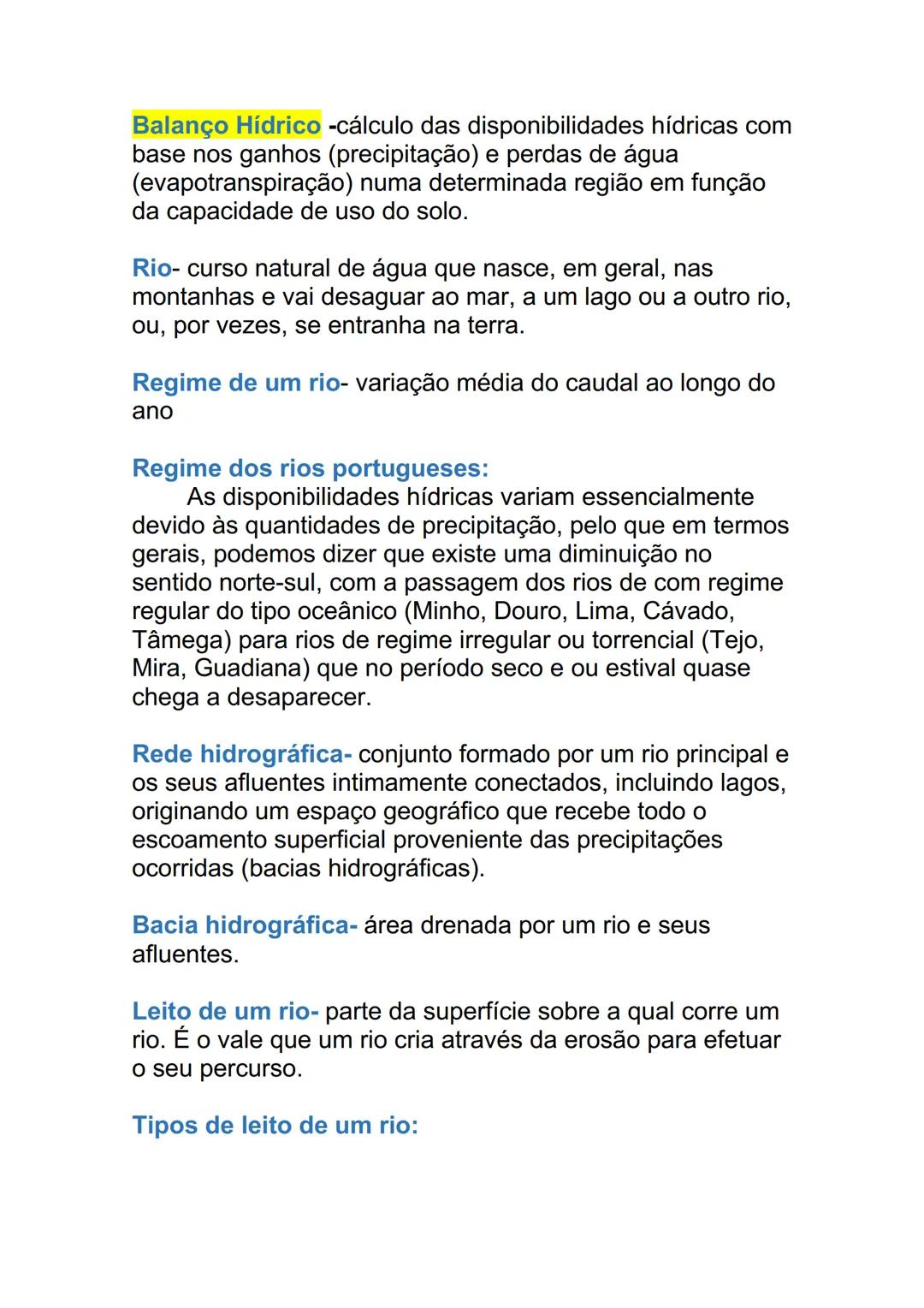 # RECURSOS HIDRICOS
Importância da água:
A água é o elemento fundamental para a existência da
vida. Todos os seres vivos necessitam dela p