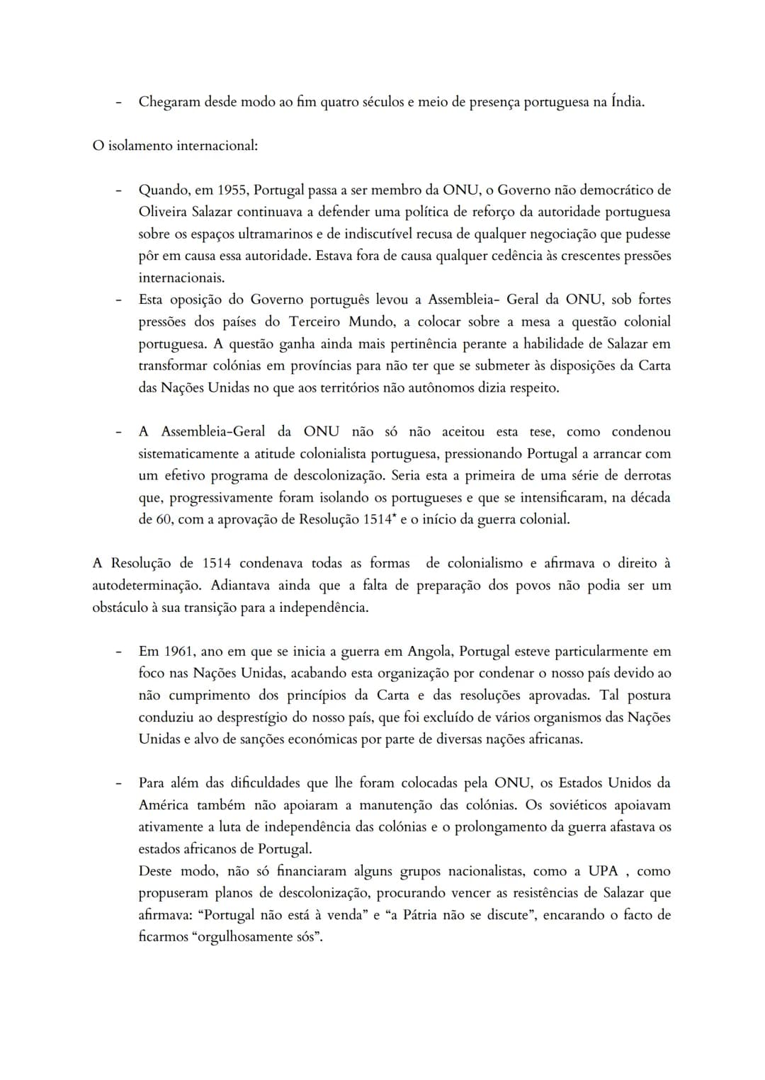 Portugal: do autoritarismo à democracia
Entre 1945 e 1974, Portugal viveu um período de fortes contradições. Diferente da Europa
democrática