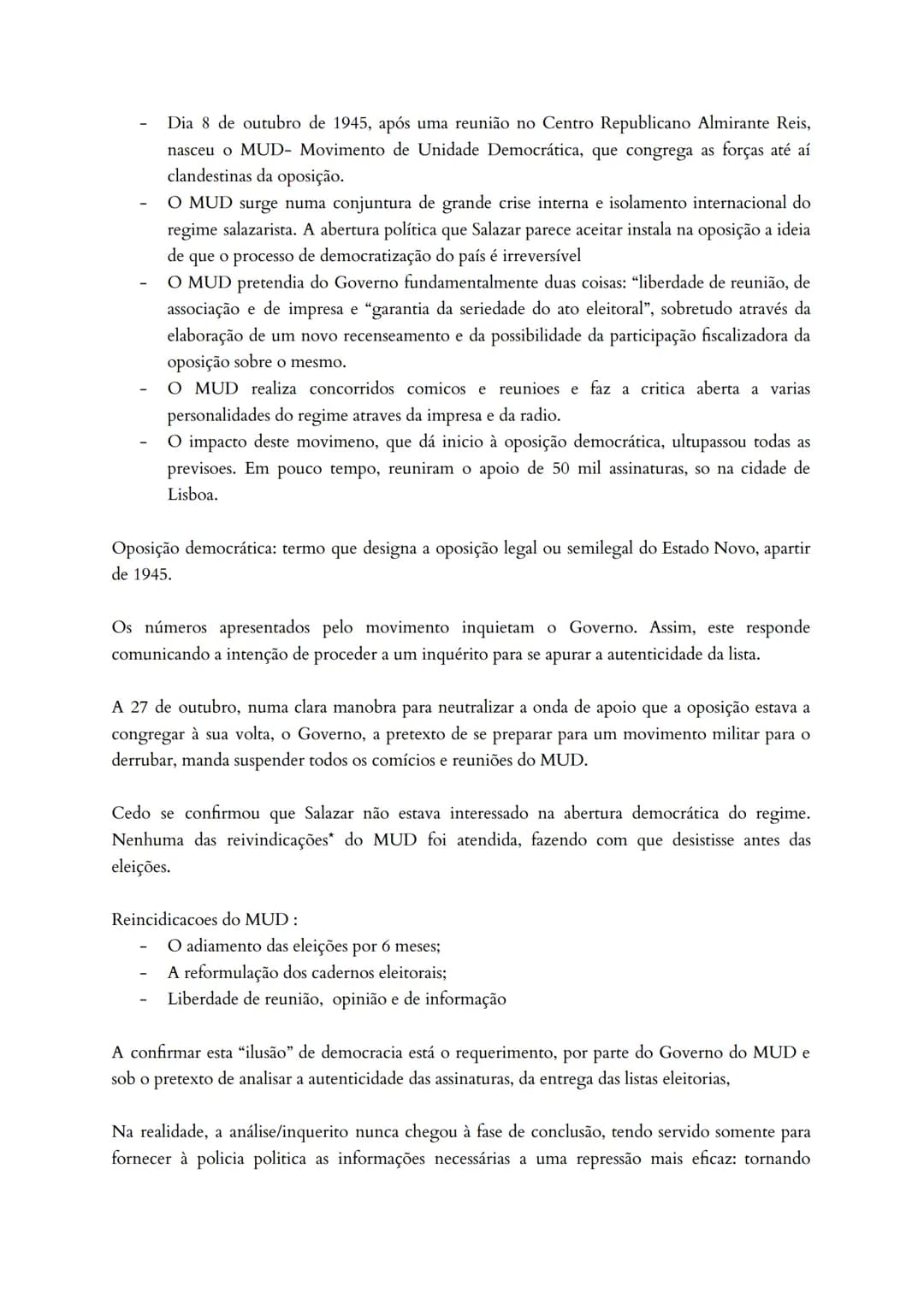 Portugal: do autoritarismo à democracia
Entre 1945 e 1974, Portugal viveu um período de fortes contradições. Diferente da Europa
democrática