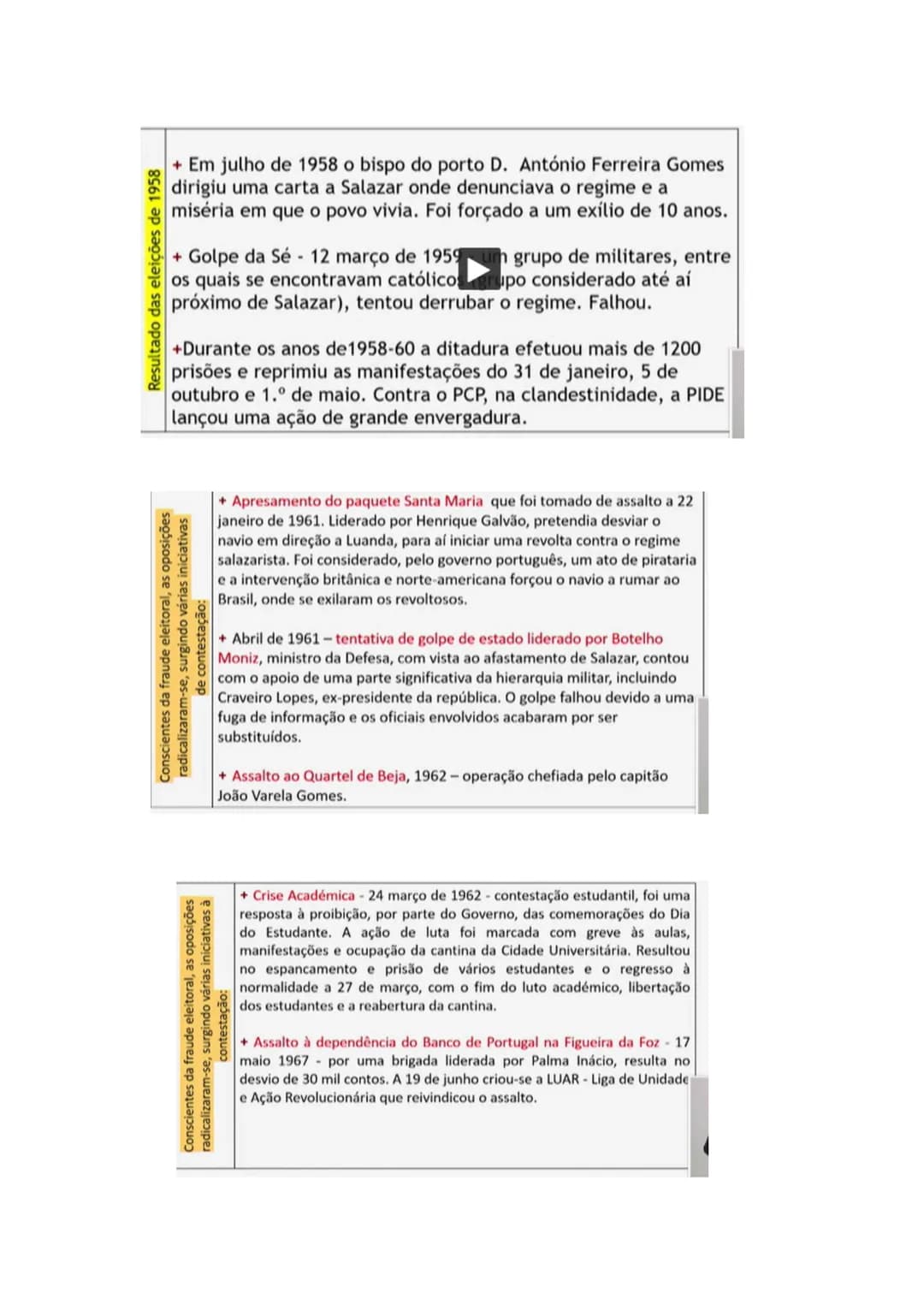 Portugal: do autoritarismo à democracia
Entre 1945 e 1974, Portugal viveu um período de fortes contradições. Diferente da Europa
democrática