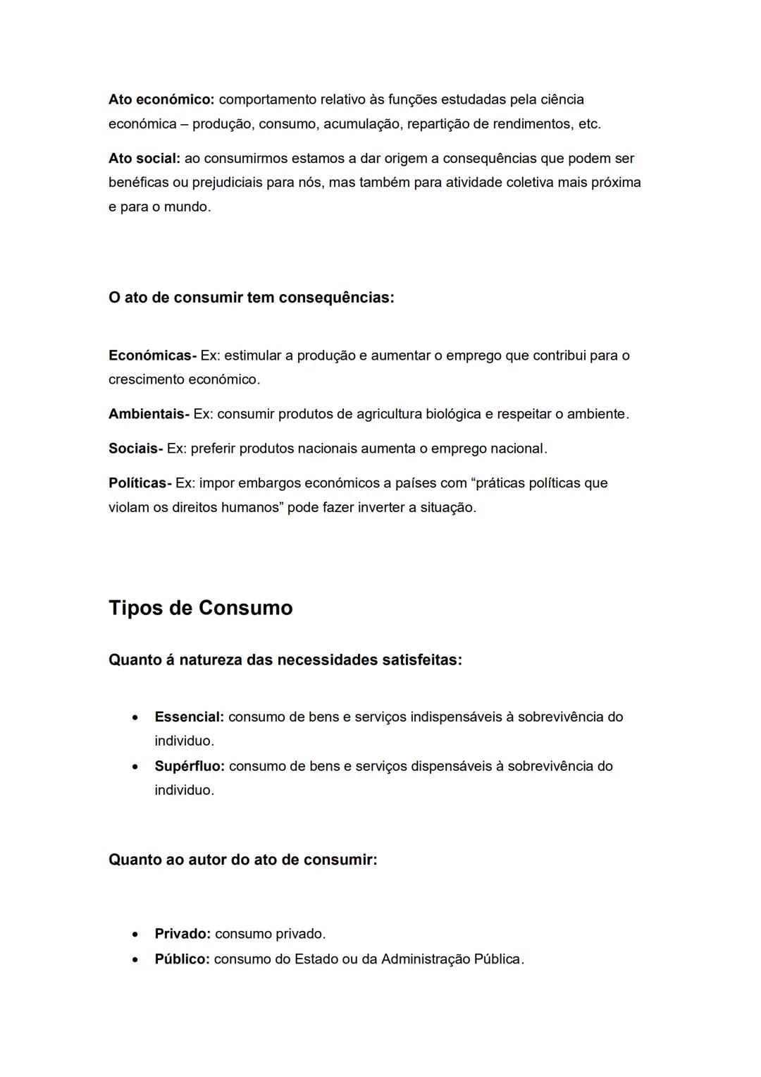 # Necessidades e consumo
Estado de carência que urge ser ultrapassado ou satisfeito.
Características:
* **Multiplicidade:** diz respeit