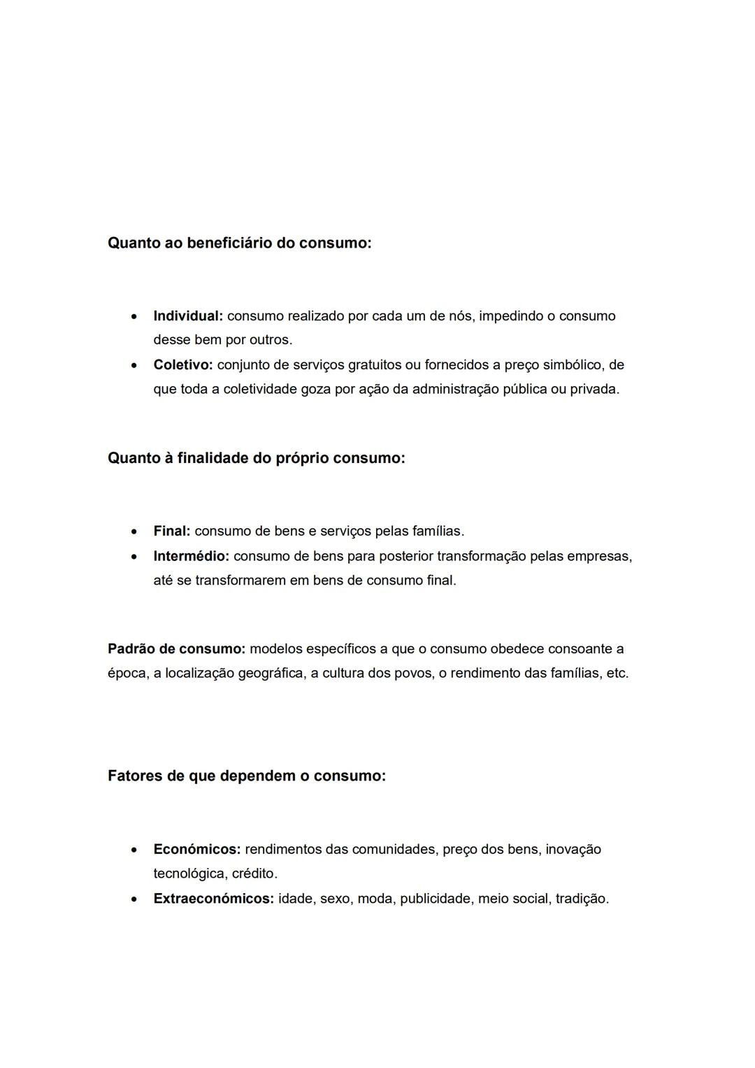 # Necessidades e consumo
Estado de carência que urge ser ultrapassado ou satisfeito.
Características:
* **Multiplicidade:** diz respeit