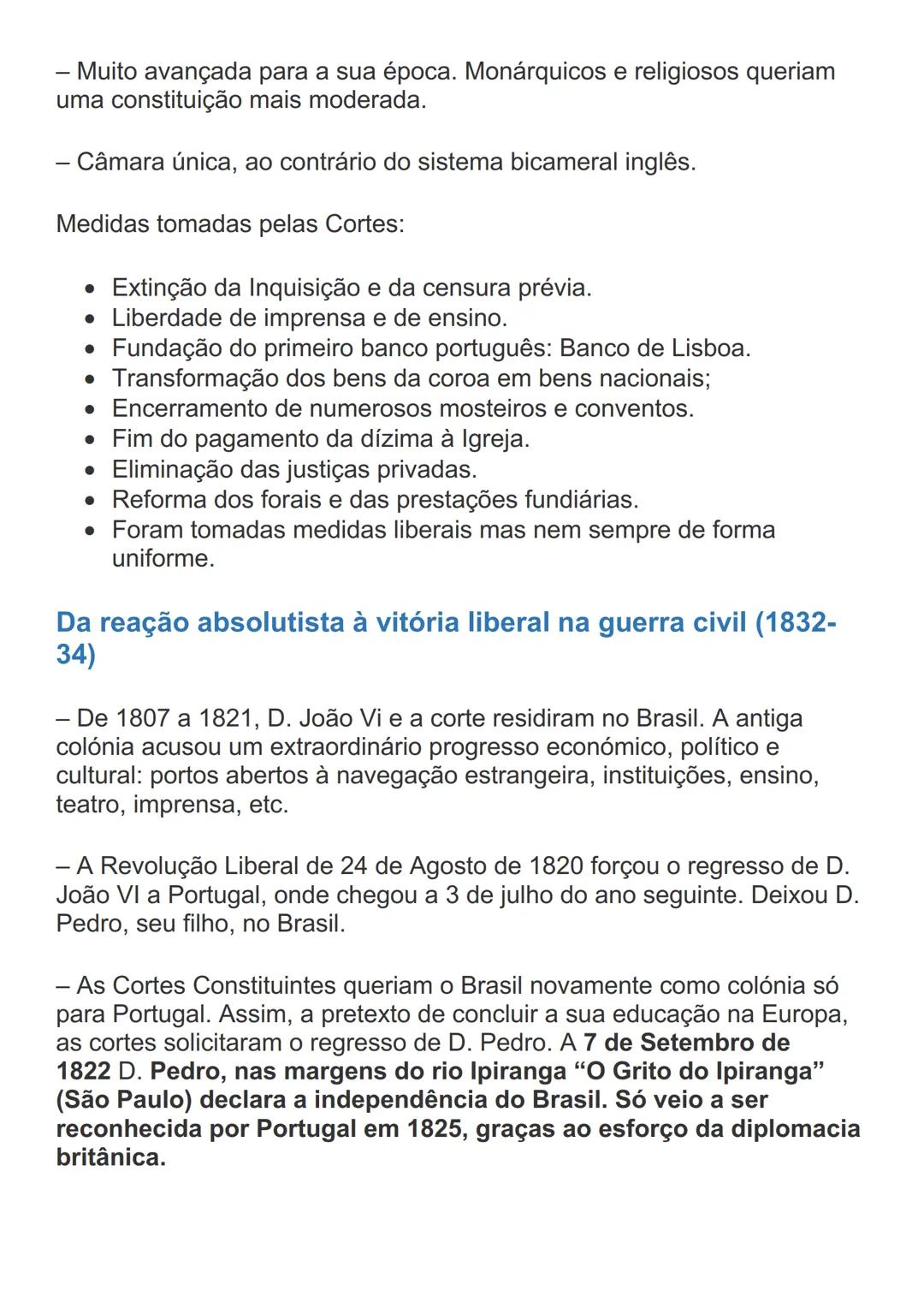 # A IMPLANTAÇÃO DO LIBERALISMO EM
# PORTUGAL
## Antecedentes e conjuntura da Revolução Liberal
## Portuguesa (1808-1820)
- Ao abrir o sécu