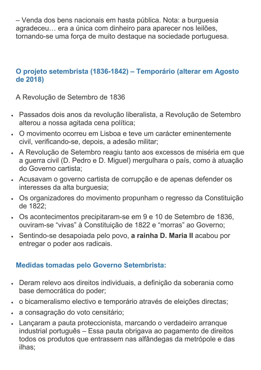 # A IMPLANTAÇÃO DO LIBERALISMO EM
# PORTUGAL
## Antecedentes e conjuntura da Revolução Liberal
## Portuguesa (1808-1820)
- Ao abrir o sécu