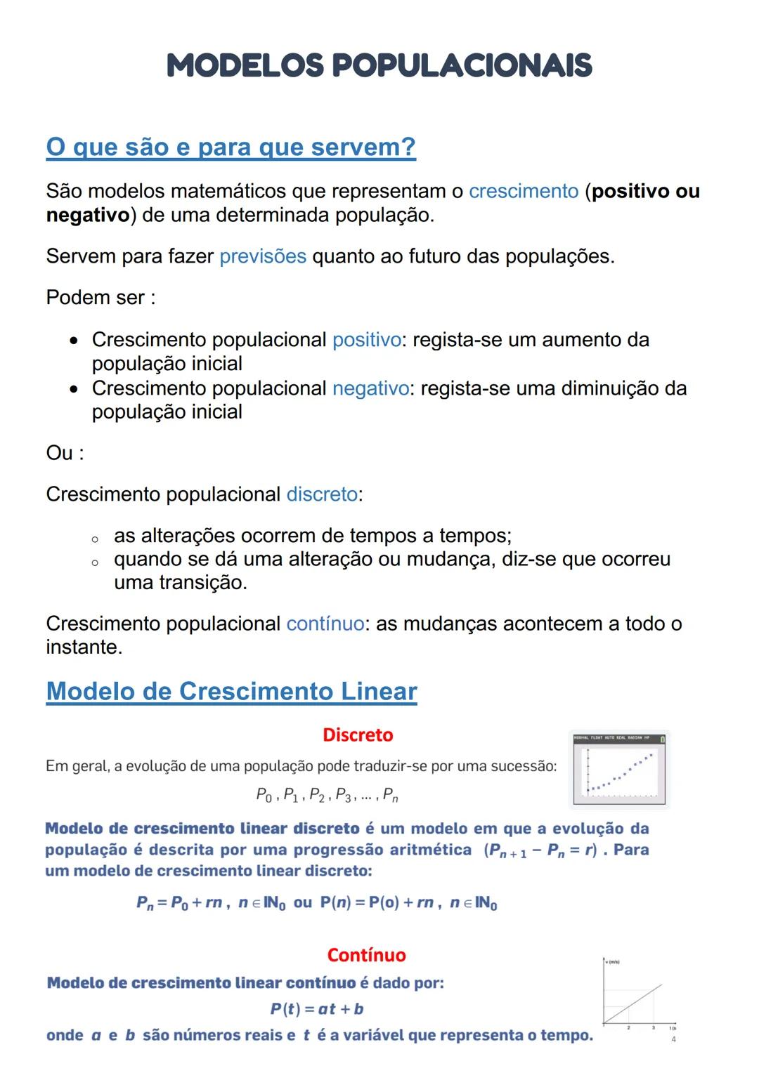 # MODELOS POPULACIONAIS
## O que são e para que servem?
São modelos matemáticos que representam o crescimento (positivo ou
negativo) de um