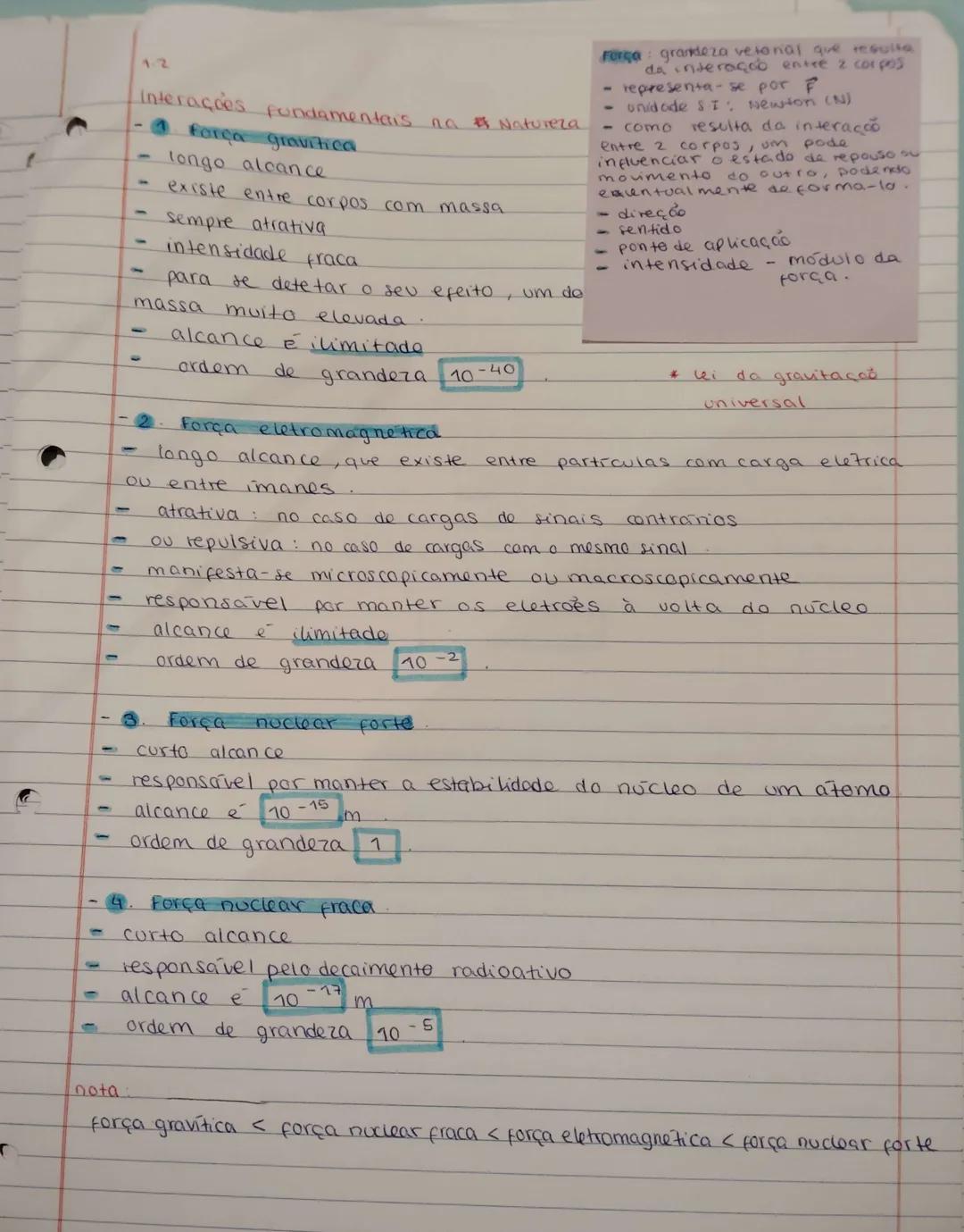 --- OCR Start ---
T
1.1
tipos de trajetória.
{
FQ-11 ANO
0
estado de movimento ou de
retilinea
curvilineas
Graficas posição - tempo
repouso