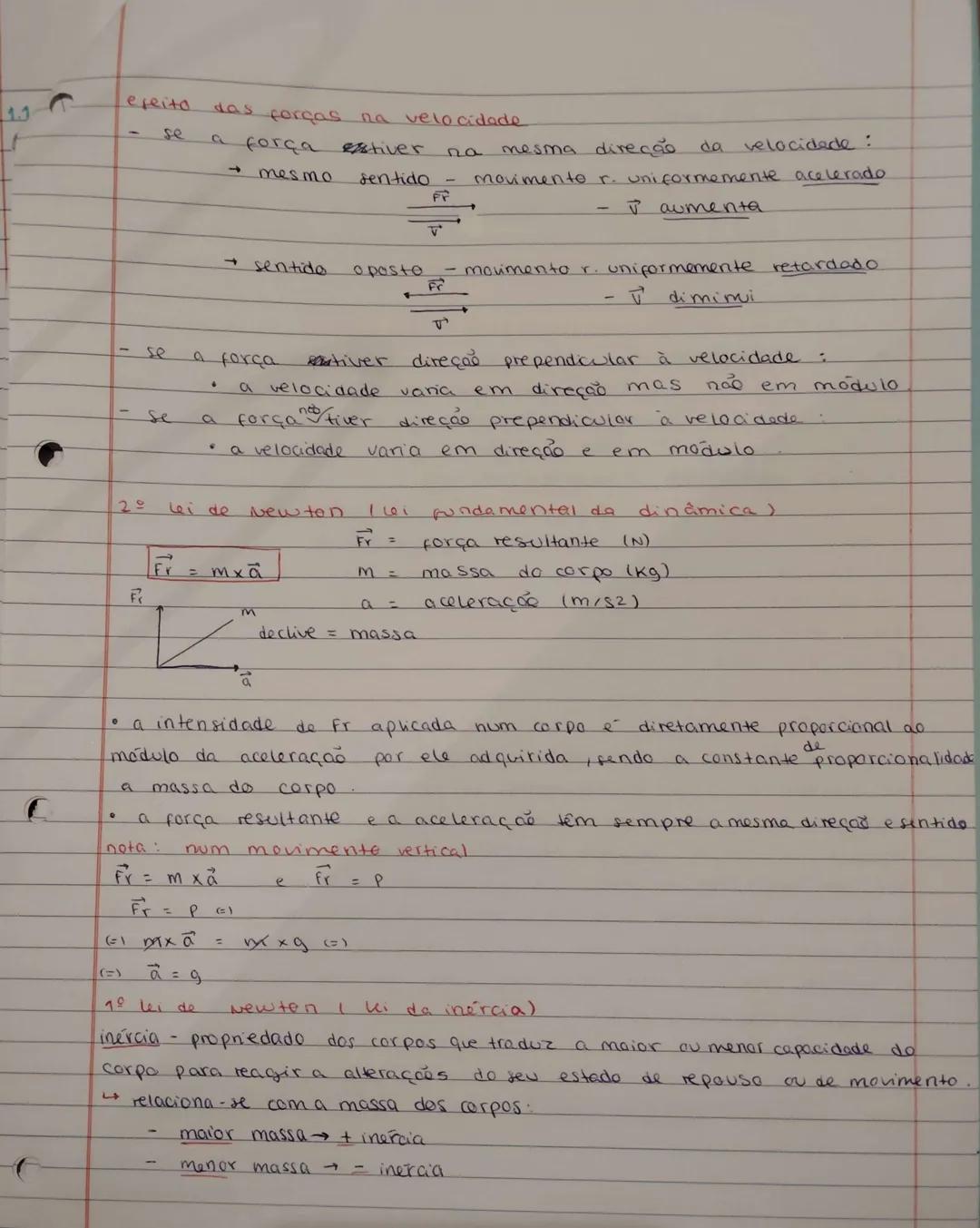 --- OCR Start ---
T
1.1
tipos de trajetória.
{
FQ-11 ANO
0
estado de movimento ou de
retilinea
curvilineas
Graficas posição - tempo
repouso