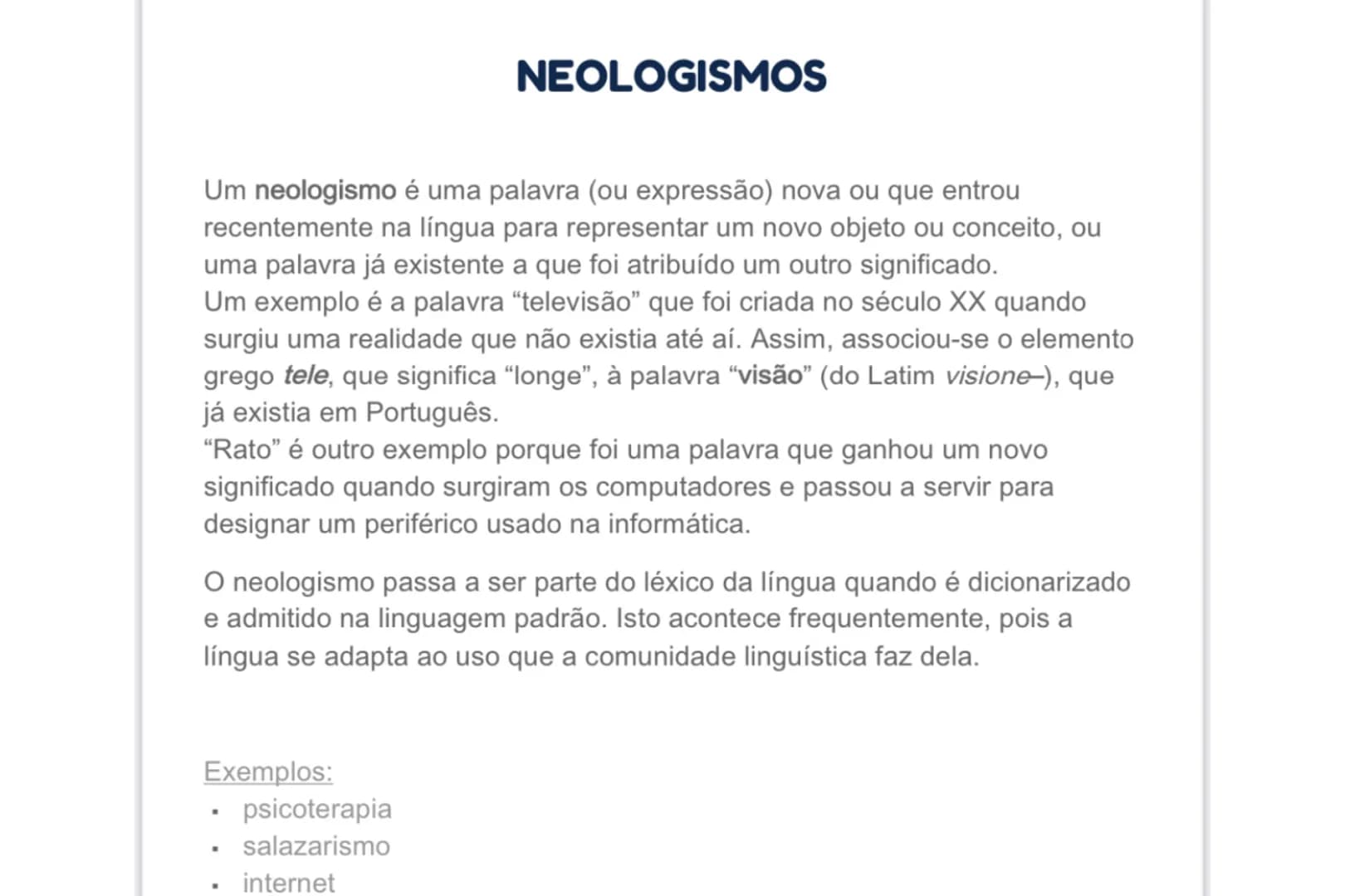 # PROCESSOS FONOLÓGICOS
A língua está em constante evolução. As palavras que são utilizadas hoje
resultam de transformações sofridas ao lon