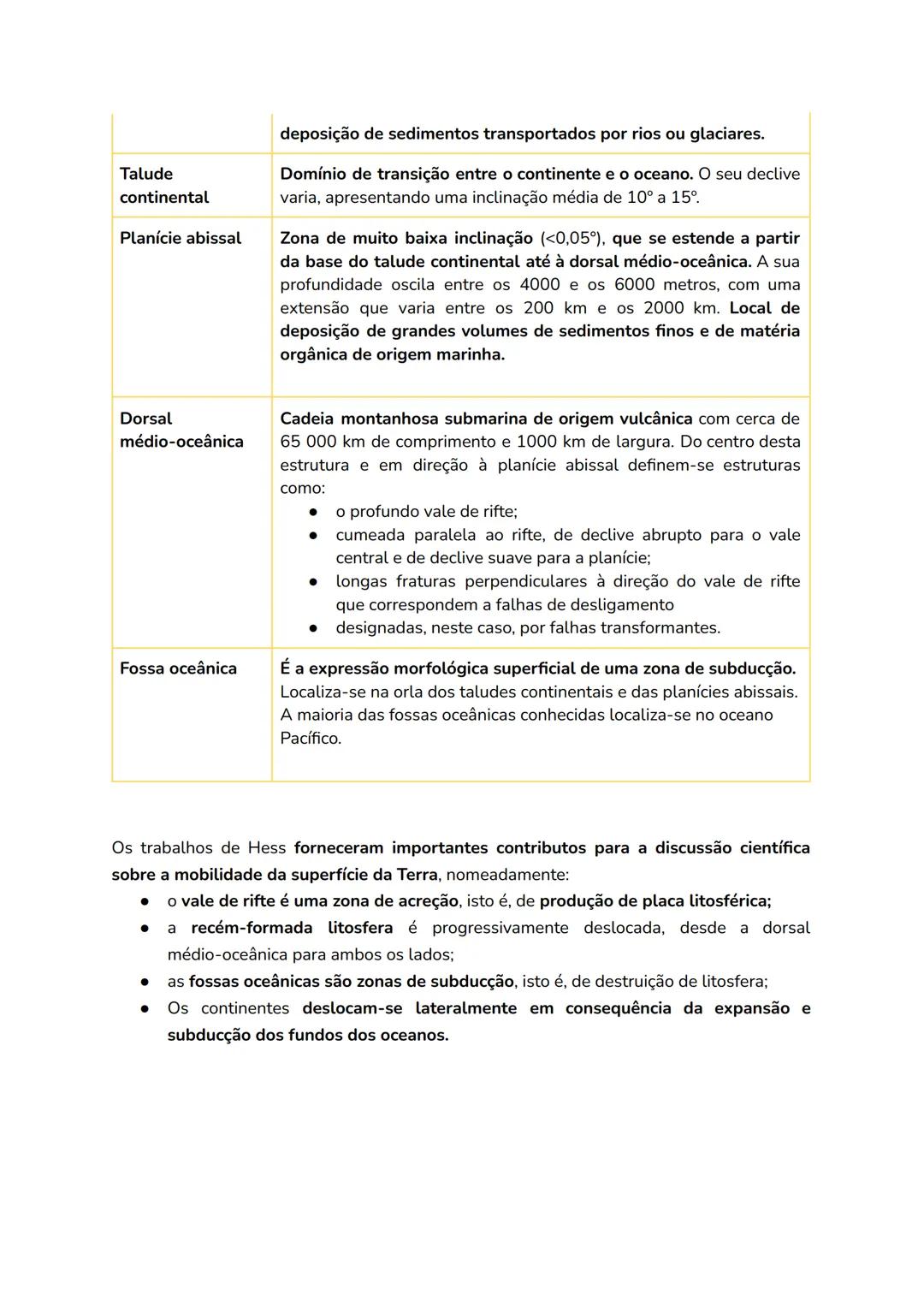 Catastrofismo
Princípios básicos do raciocínio geológico
Até meados do século XVIII, acreditava-se que a criação da Terra, as diferentes
f