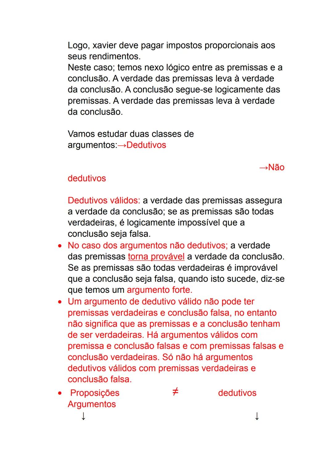 # 1- Argumentos o que é?
* Um argumento é um conjunto de proposições e
destina-se a justificar uma delas.
* A proposição que queremos d