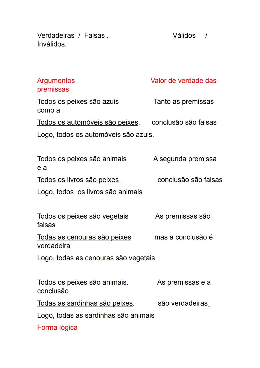 # 1- Argumentos o que é?
* Um argumento é um conjunto de proposições e
destina-se a justificar uma delas.
* A proposição que queremos d