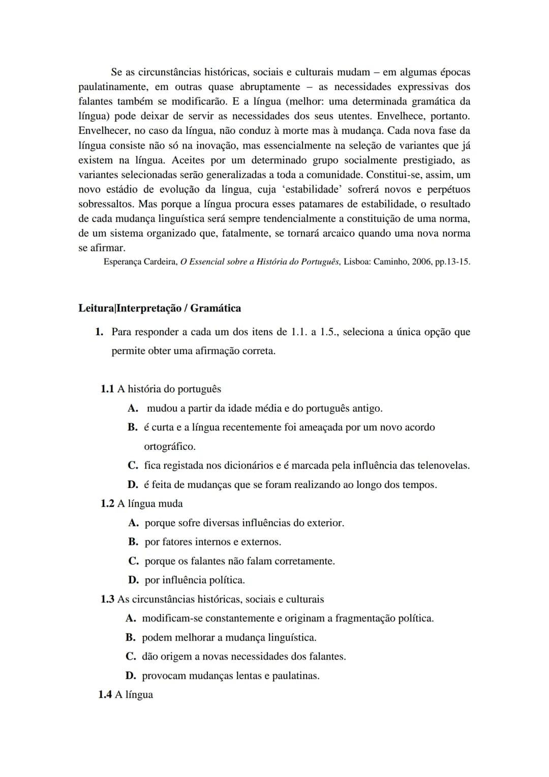 Agrupamento de Escolas de Lousada
www.aelousada.net
Escola Secundária de Lousada
Teste escrito de Português
outubro de 2019
10.° F
Grupo