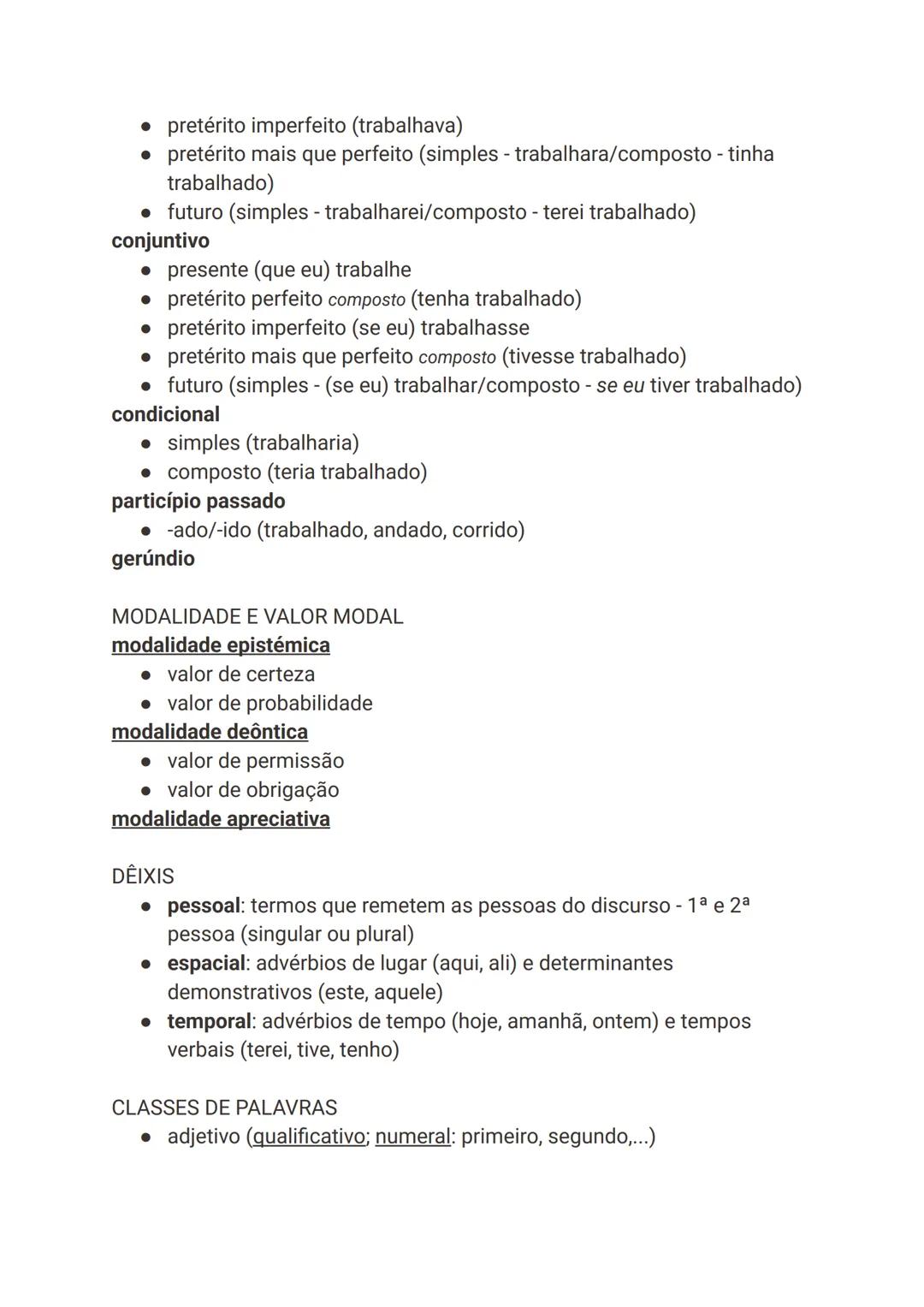 F. SINTÁTICAS
sujeito: pode ser substituído por pronomes pessoais (eu, tu, ele/ela, nós,
vós, eles/elas) ou "isso" antes do verbo
*dica: col