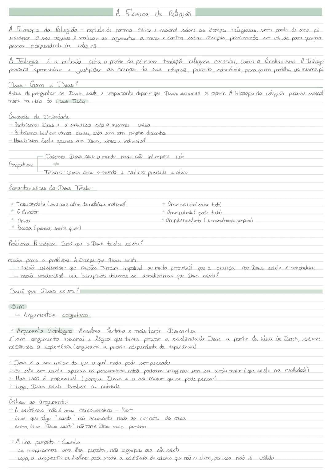 A Filosofa da Religião
A Filasapia da Relegião reflete de forma crítica e racional sobre as crengas relegiasas, sem partir de uma fé
especif