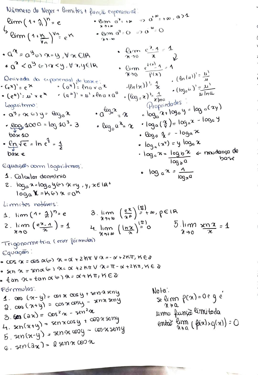 • Dgop = {xEIR : x EDP ^ P(2) EDg}
go p = g(f(x))
continuidade
• lim f(x) existe & lim p(x) = lim p(x)=p(0)
assintotas
• verticais: lim p(x)