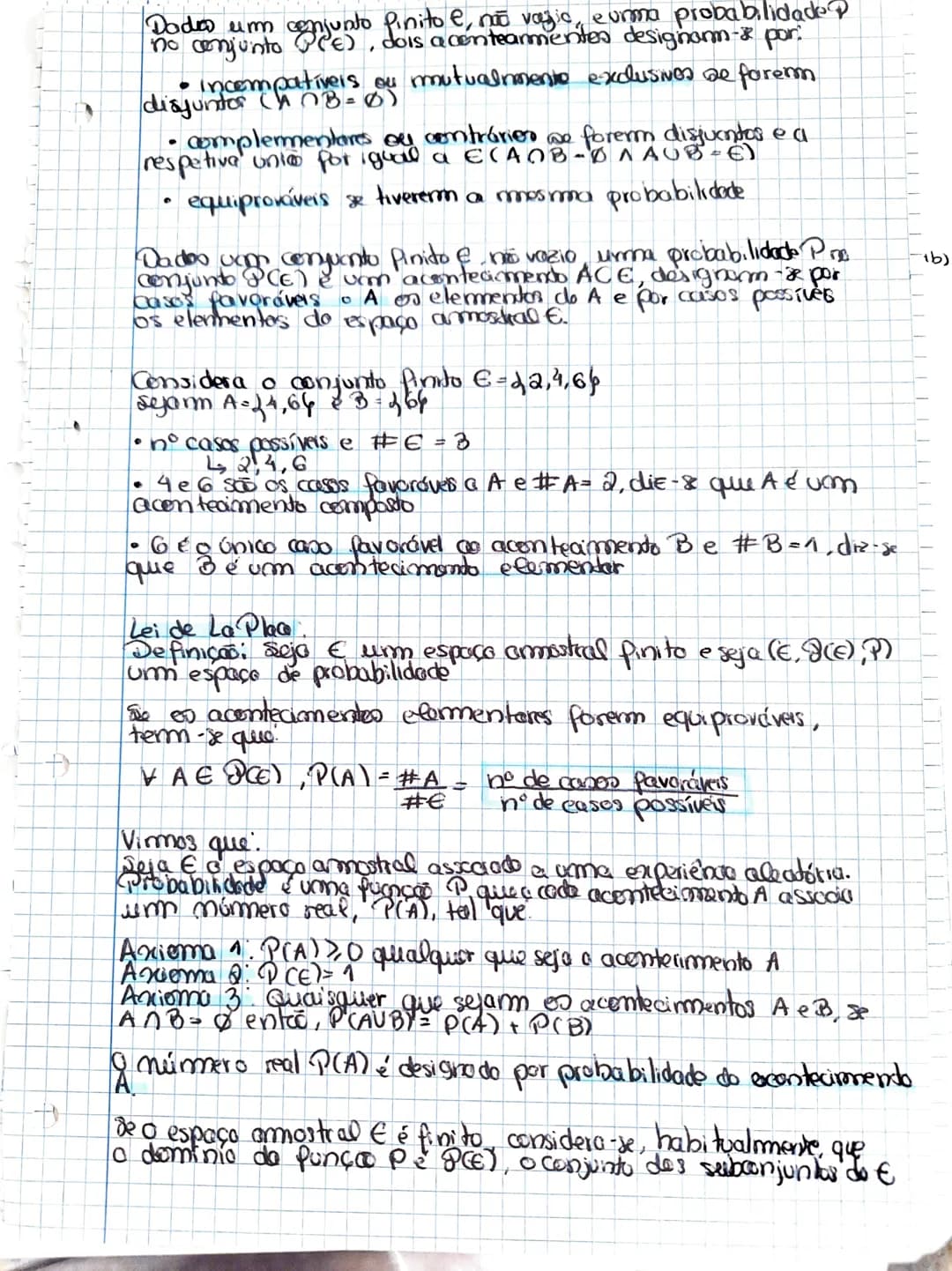 Probabilidades
Teoria da Probabilidade
A teoria matemática que se ocupa dos métodos de análise
aplicações ao estudo de fenómenos aleatórios