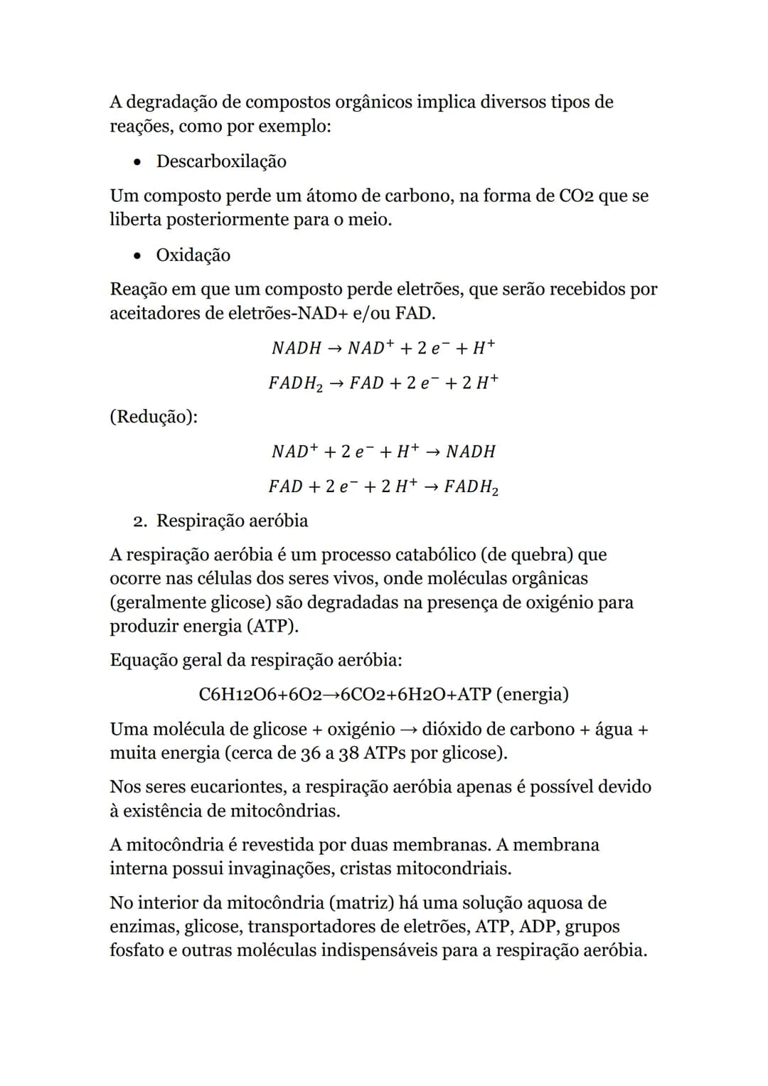 # Obtenção de energia
1. Anabolismo e catabolismo
Uma via metabólica é uma sequência de reações químicas que ocorrem dentro das células, e