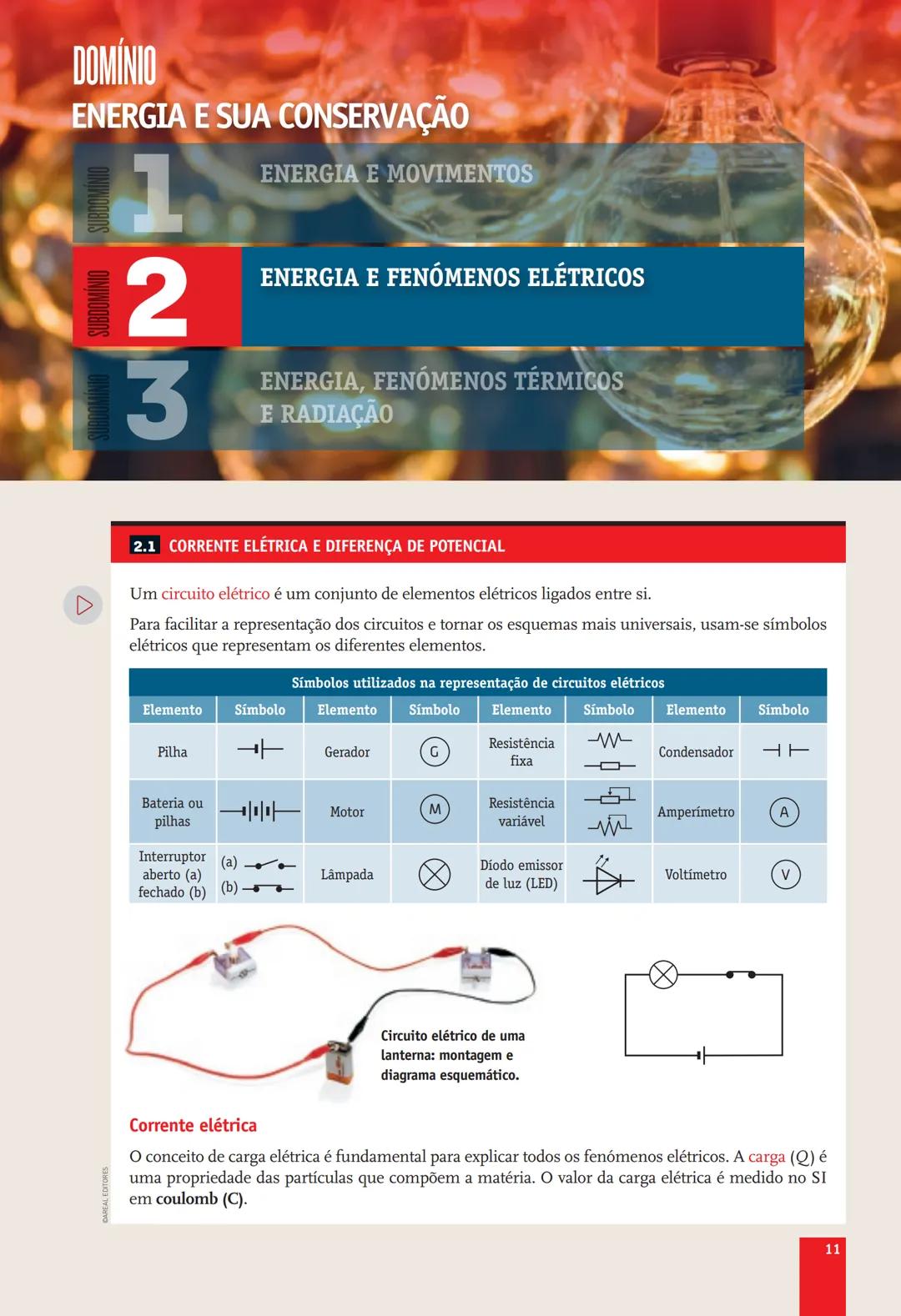 # 10.° ANO
EM REVISTA # DOMÍNIO
# ENERGIA E SUA CONSERVAÇÃO
## SUBDOMÍNIOS
1. ENERGIA E MOVIMENTOS
2. ENERGIA E FENÔMENOS ELÉTRICOS
3.