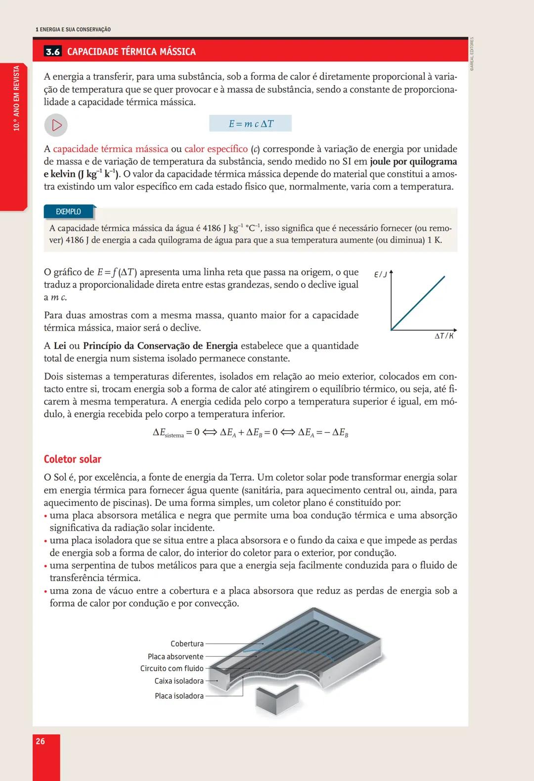# 10.° ANO
EM REVISTA # DOMÍNIO
# ENERGIA E SUA CONSERVAÇÃO
## SUBDOMÍNIOS
1. ENERGIA E MOVIMENTOS
2. ENERGIA E FENÔMENOS ELÉTRICOS
3.