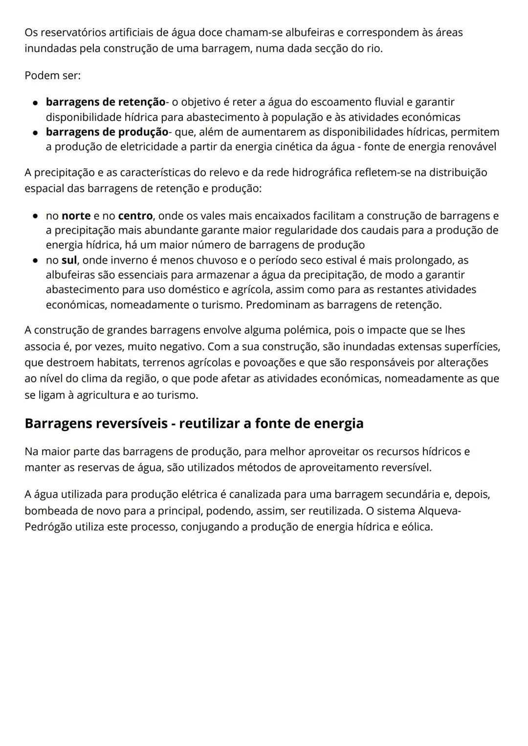 TEMA 2
1-
Os recursos existentes no subsolo são explorados através da indústria extrativa e constituem,
regra geral, matérias-primas para a