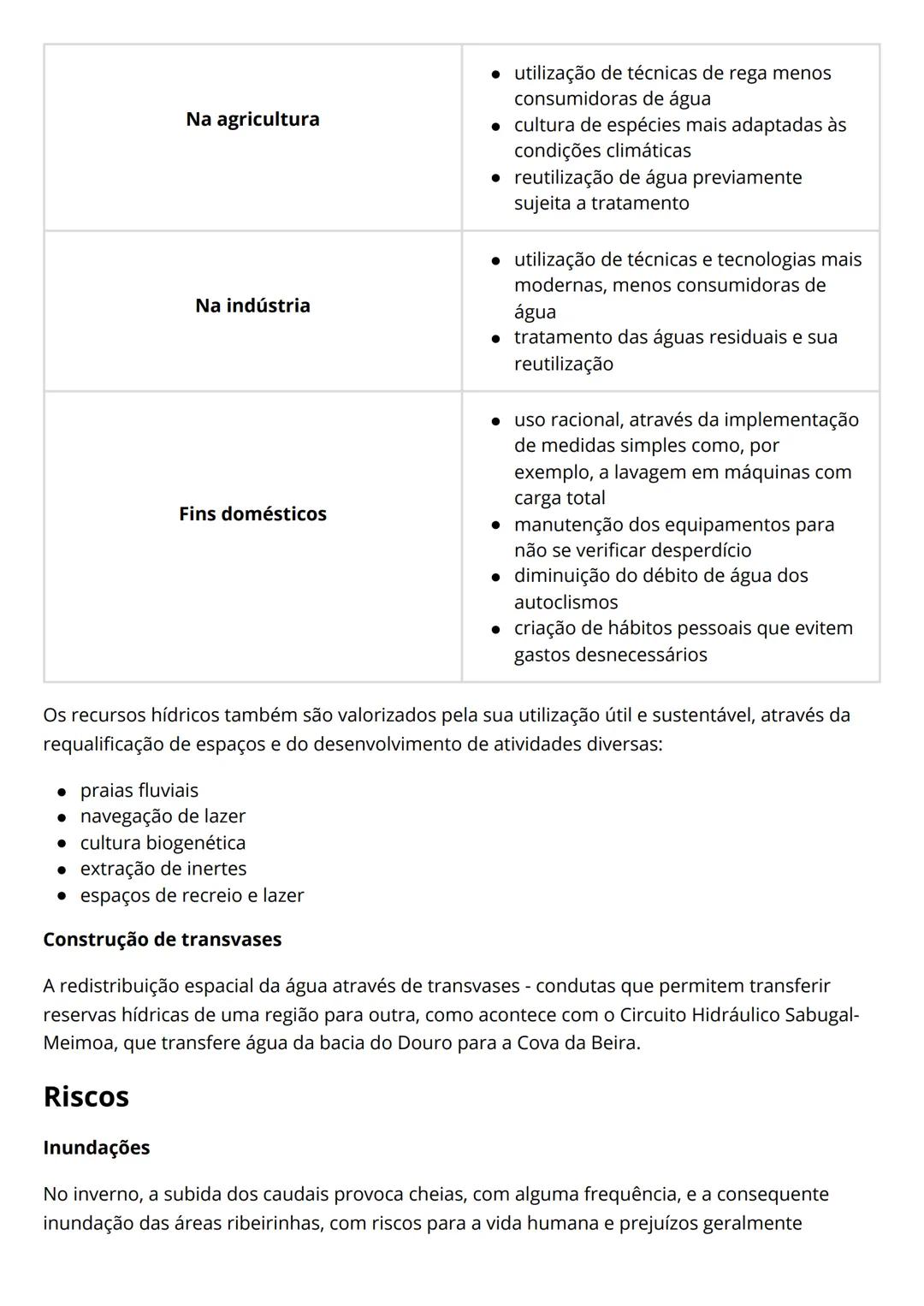 TEMA 2
1-
Os recursos existentes no subsolo são explorados através da indústria extrativa e constituem,
regra geral, matérias-primas para a
