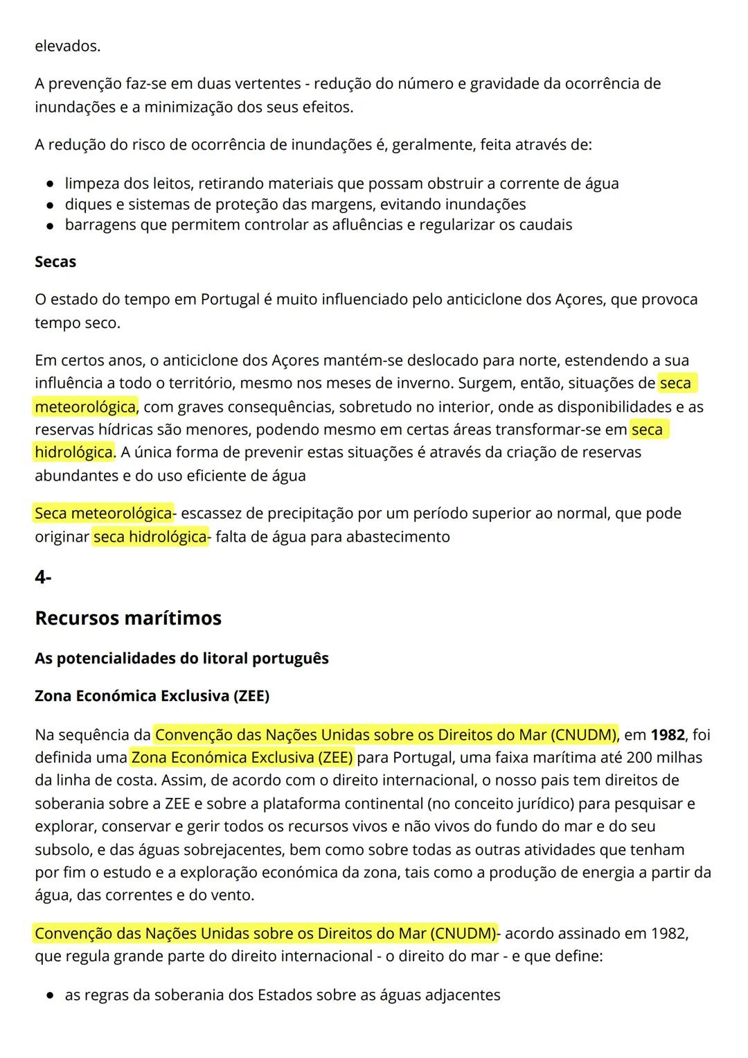 TEMA 2
1-
Os recursos existentes no subsolo são explorados através da indústria extrativa e constituem,
regra geral, matérias-primas para a