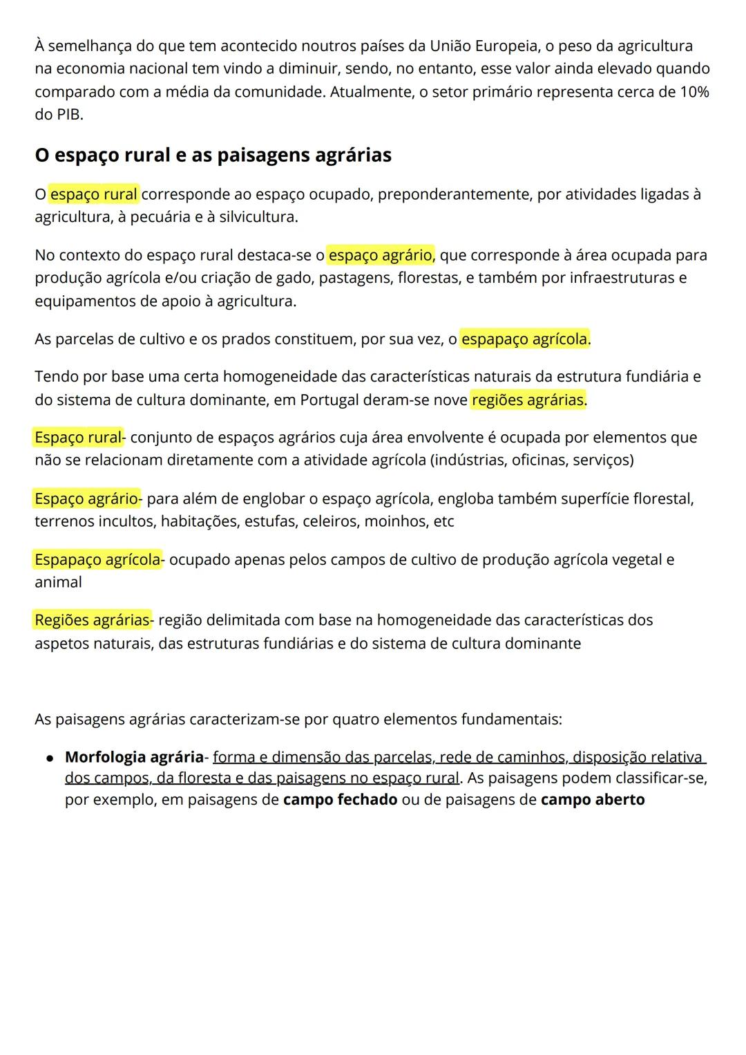 # TEMA 3
1-
## Conceitos essenciais:
**VAB (Valor Acrescentado Bruto)**- valor bruto da produção deduzido dos custos do processo produtiv