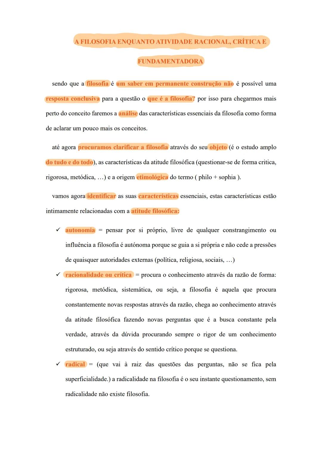 # Filosofia
10º e 11º ano # PHILO + SOPHIA
→ amor, amizade.
→ saber, conhecimento, sabedoria (etimologia= origem) cinco séculos antes de